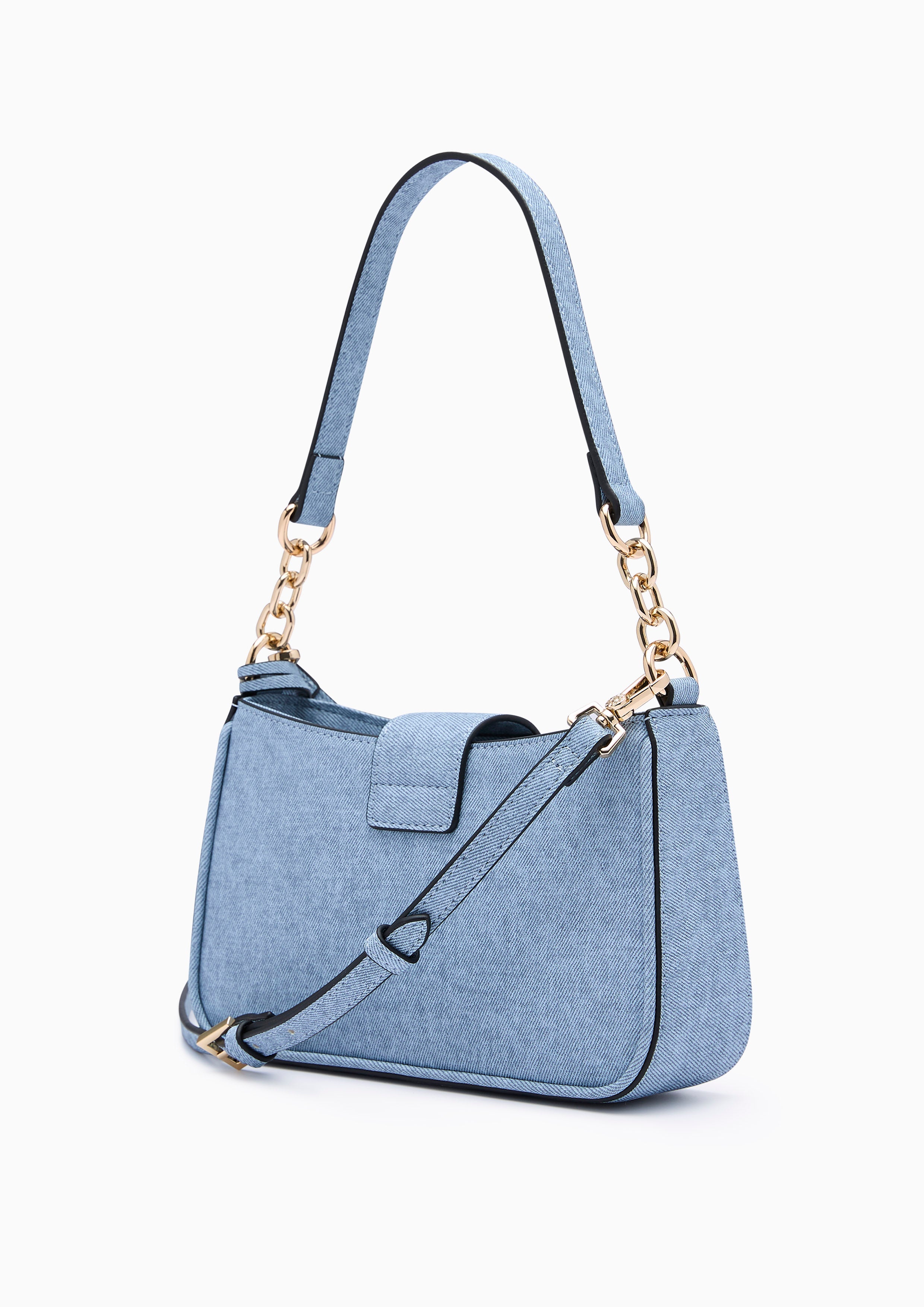 Re-Ed Lynna Athella Denim S Shoulder Bag - Blue Variation 2