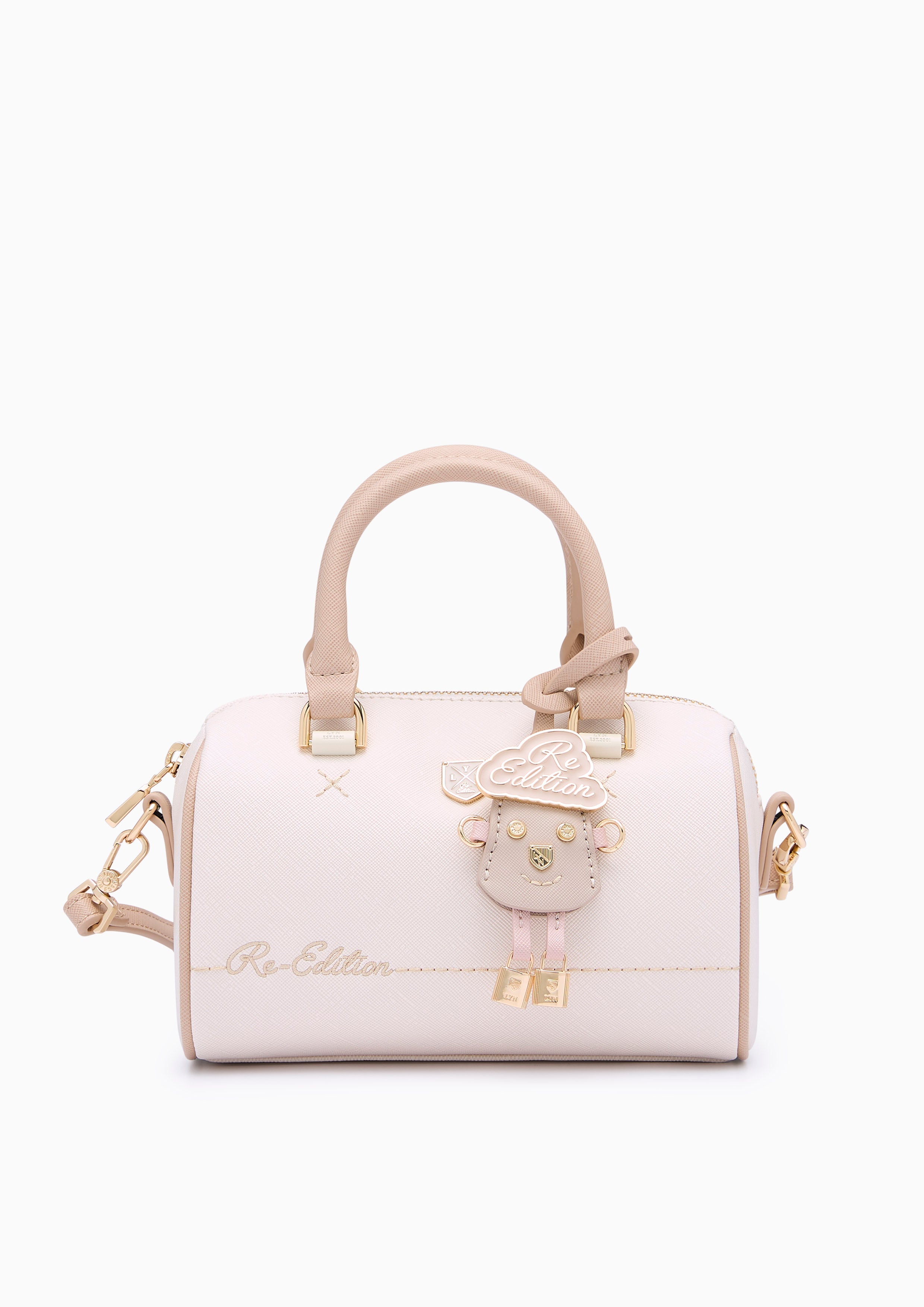 Re-Edit Lynna Burton Duffle S Handbag - Ivory