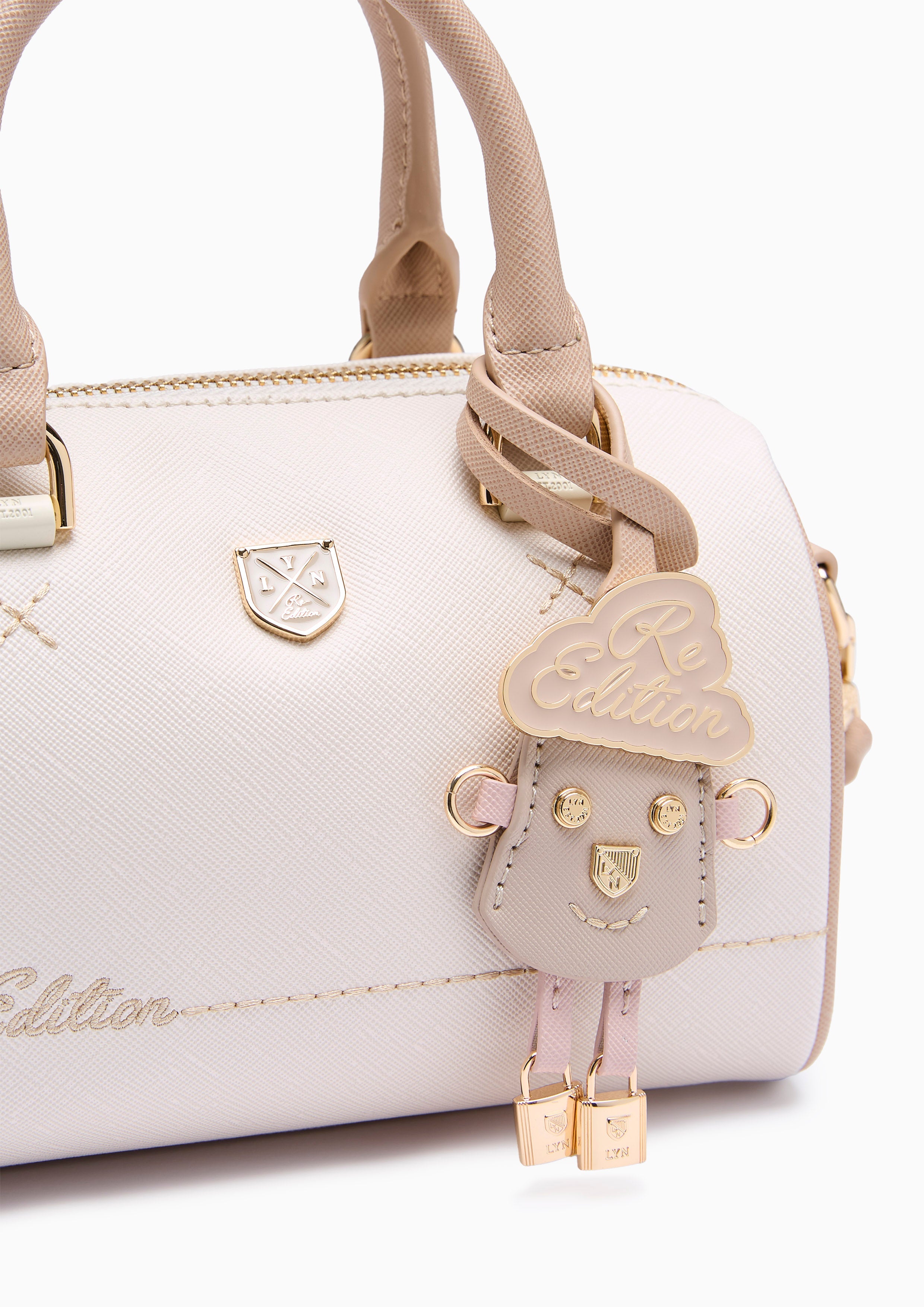 Re-Edit Lynna Burton Duffle S Handbag - Ivory