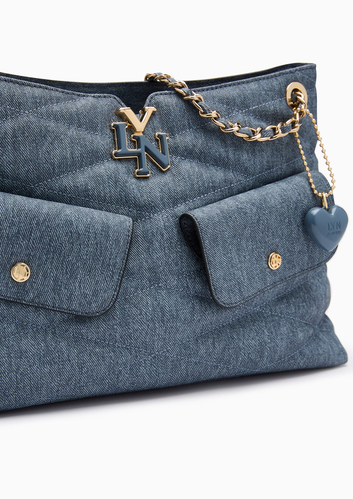 Arana L Shoulder Bag - Blue Variation 2