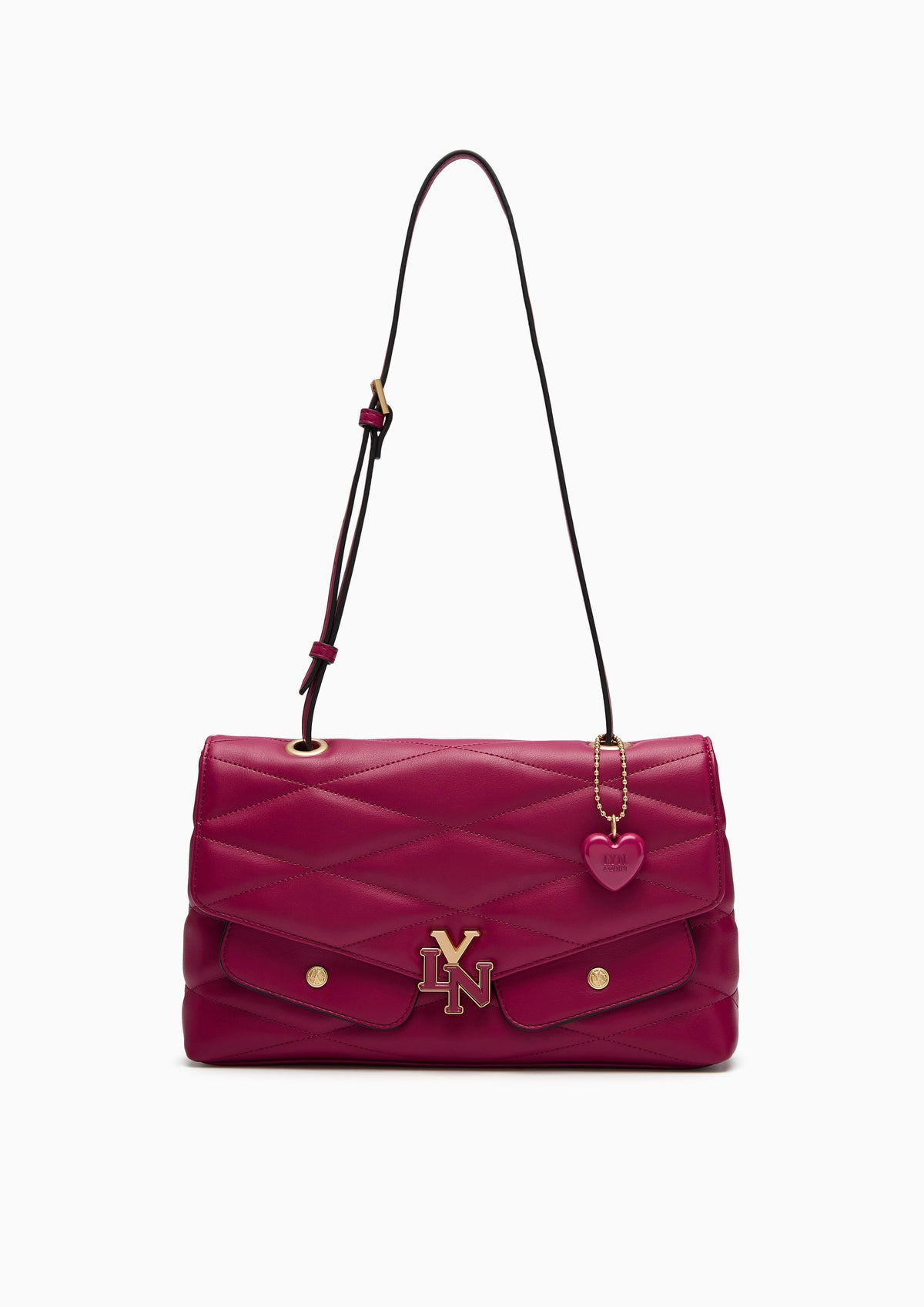 Arana M Shoulder Bag - Dark Pink