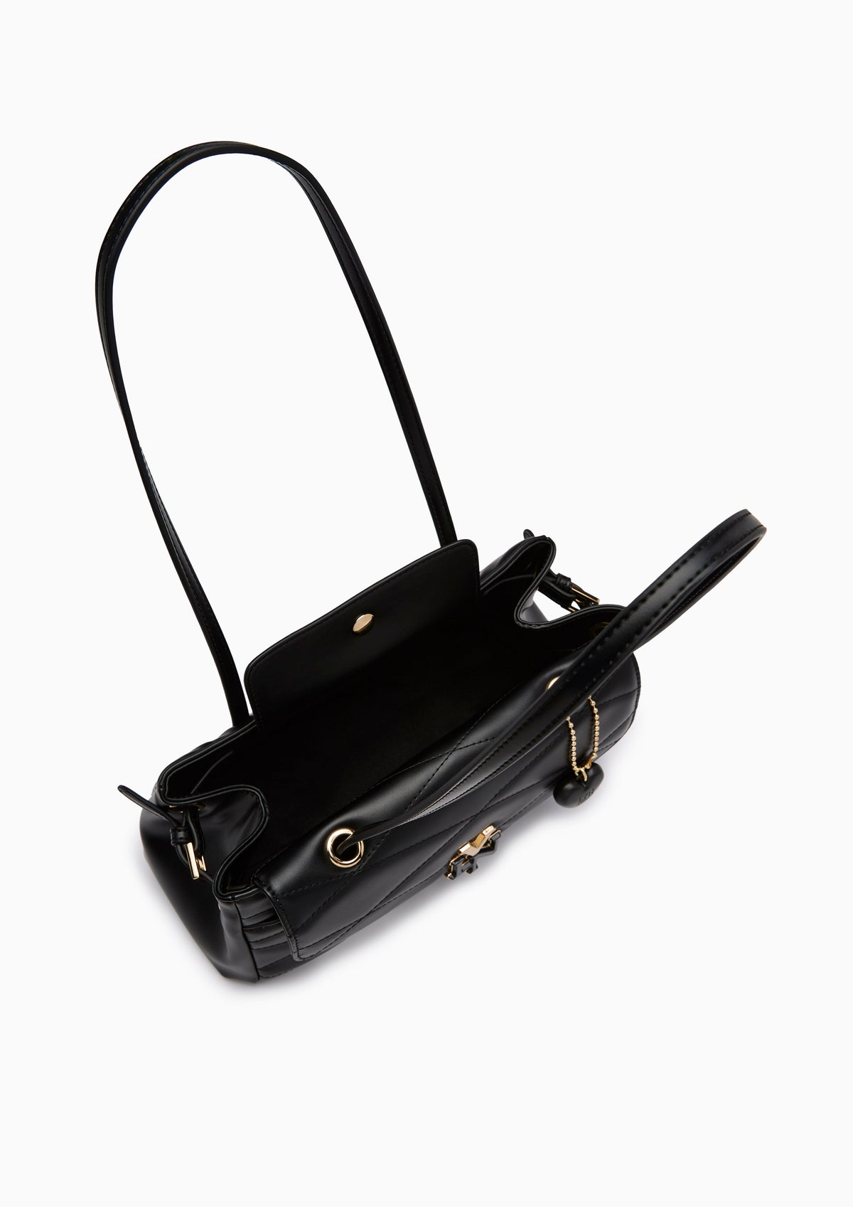Tuscana  M Shoulder Bag - Black