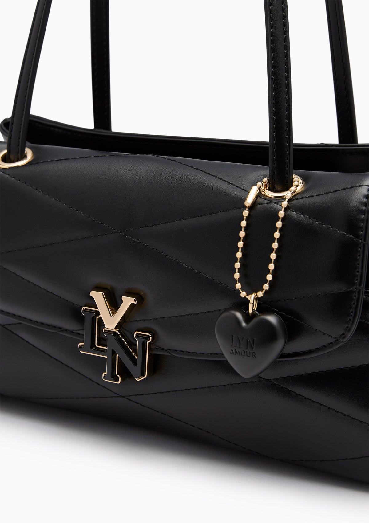 Tuscana  M Shoulder Bag - Black