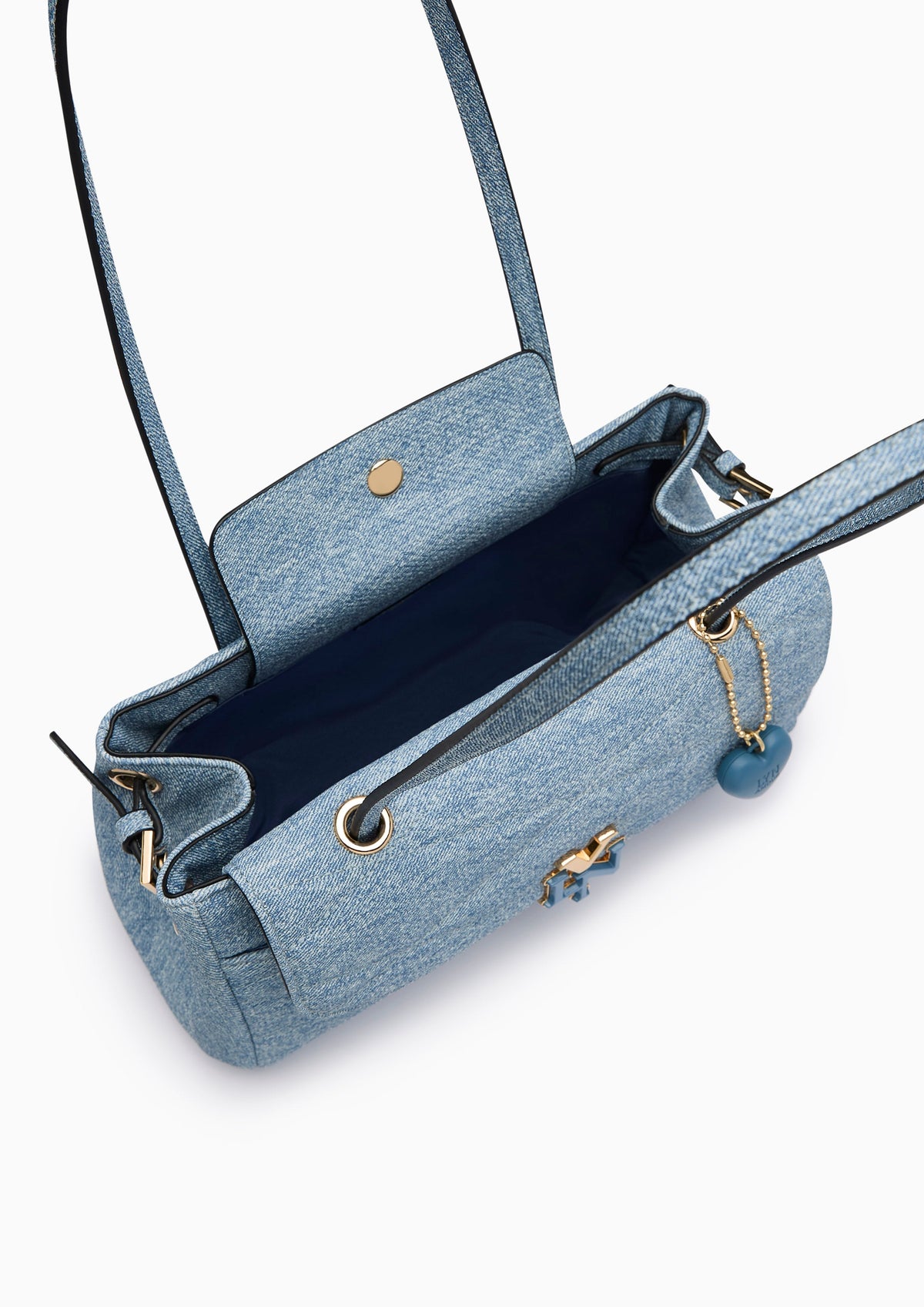 Tuscana  M Shoulder Bag - Blue Variation 2