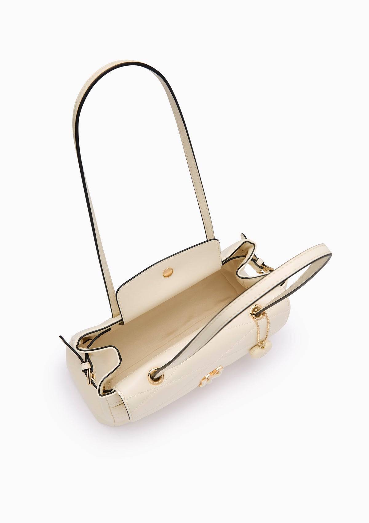 Tuscana  M Shoulder Bag - Ivory