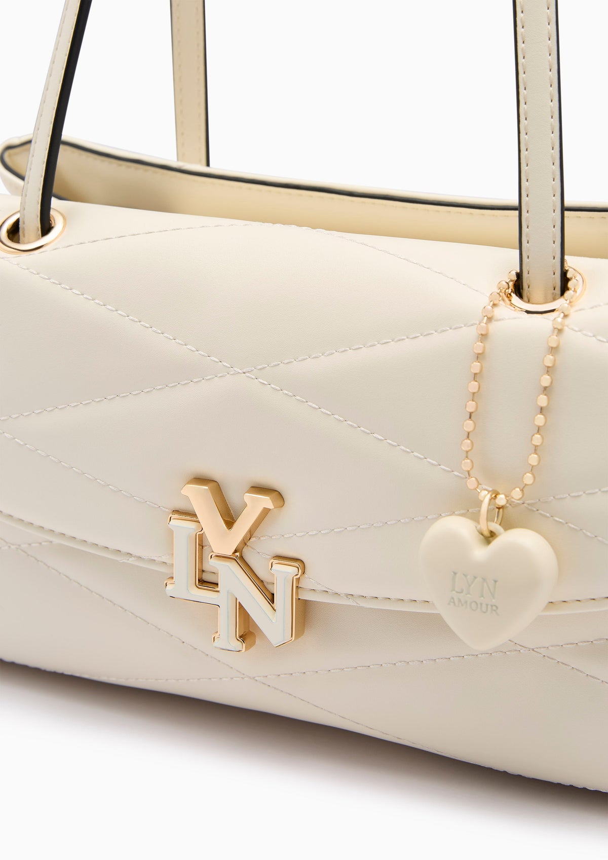 Tuscana  M Shoulder Bag - Ivory