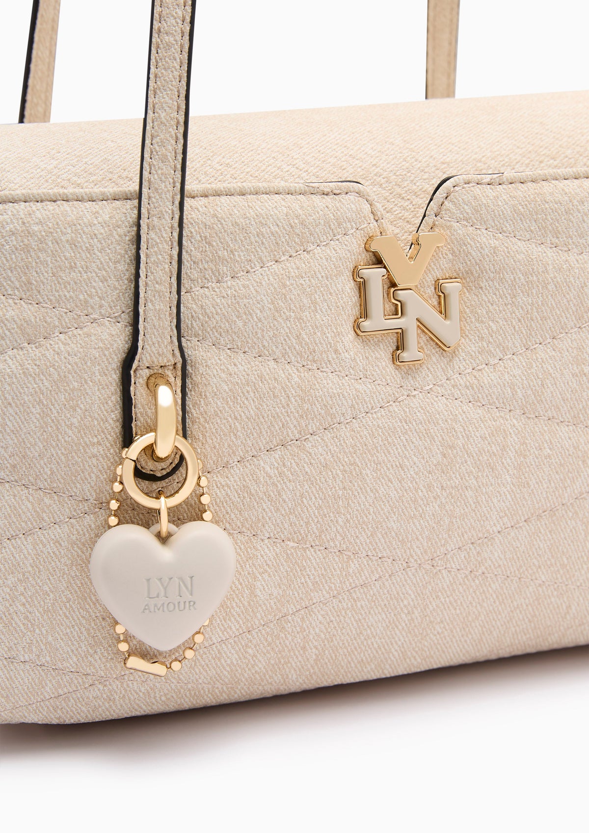 Tuscana  S Shoulder Bag - Light Beige