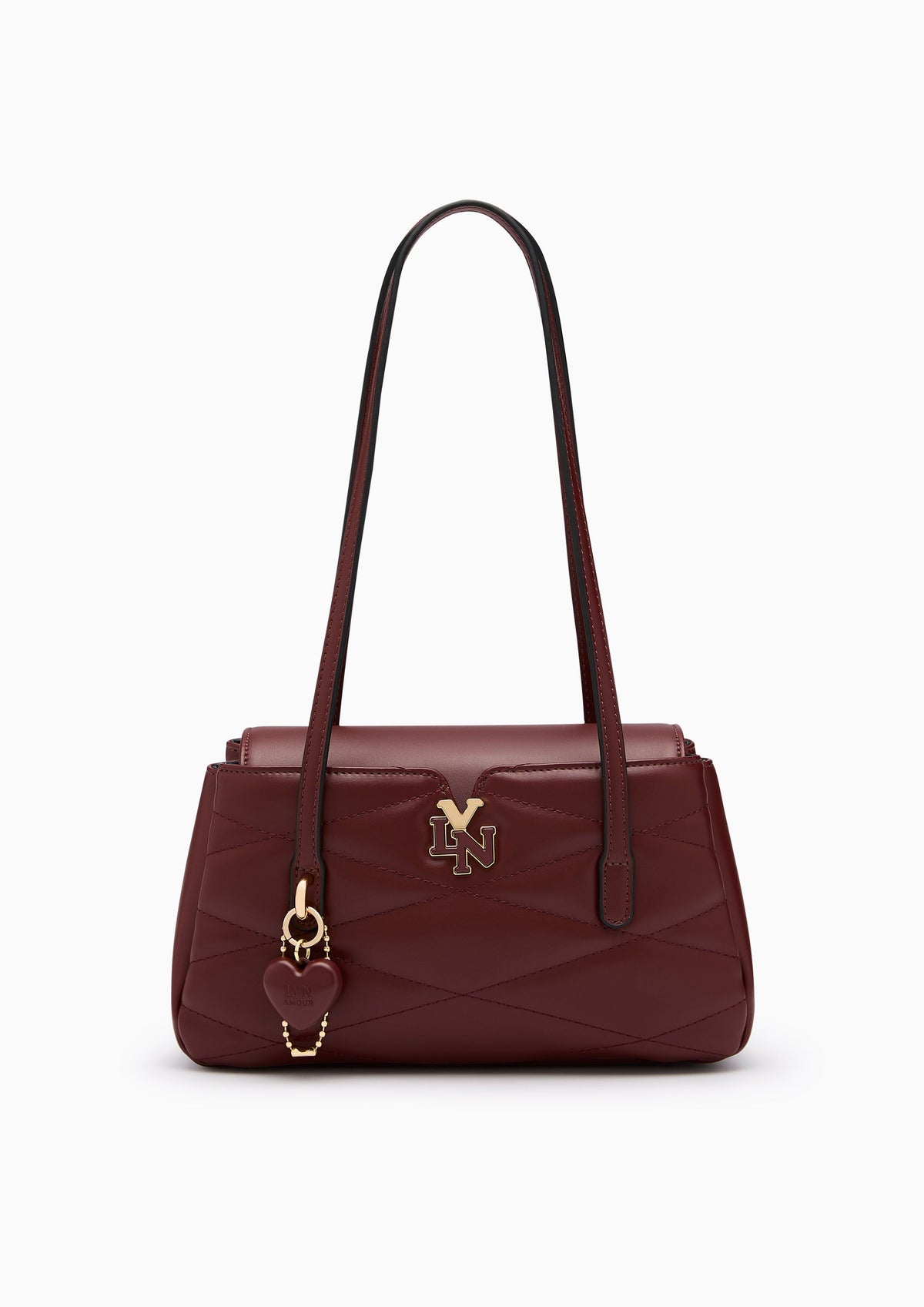 Tuscana  S Shoulder Bag - Dark Red