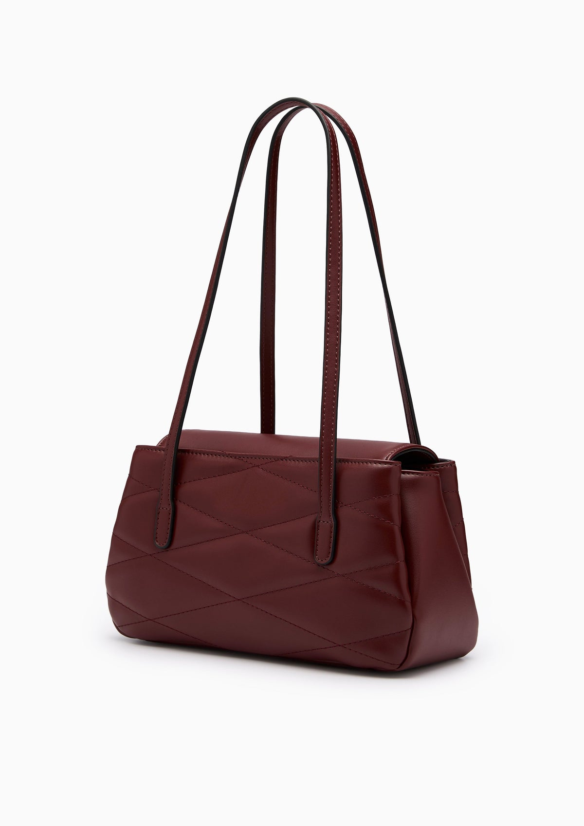 Tuscana  S Shoulder Bag - Dark Red