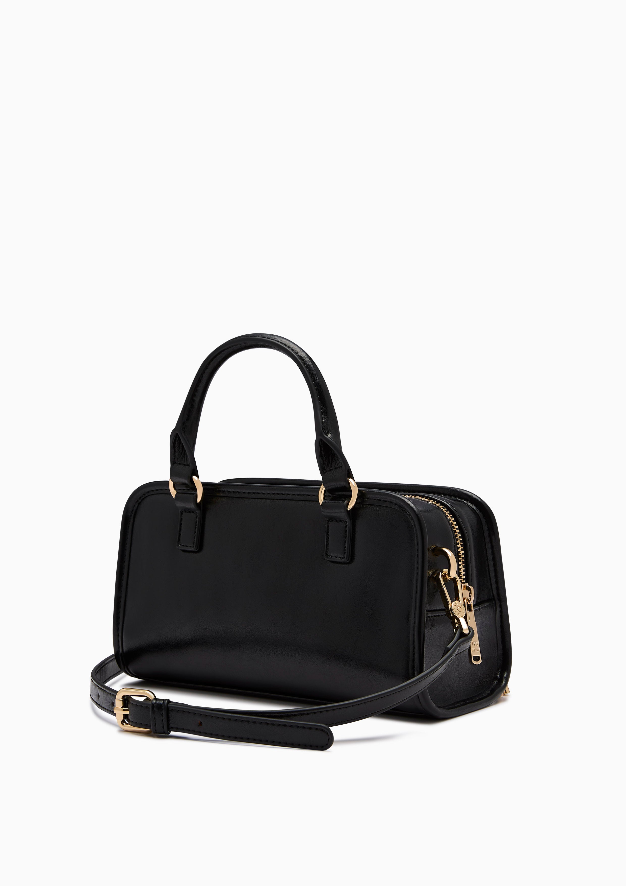 Cetus Stud  S Shoulder Bag - Black