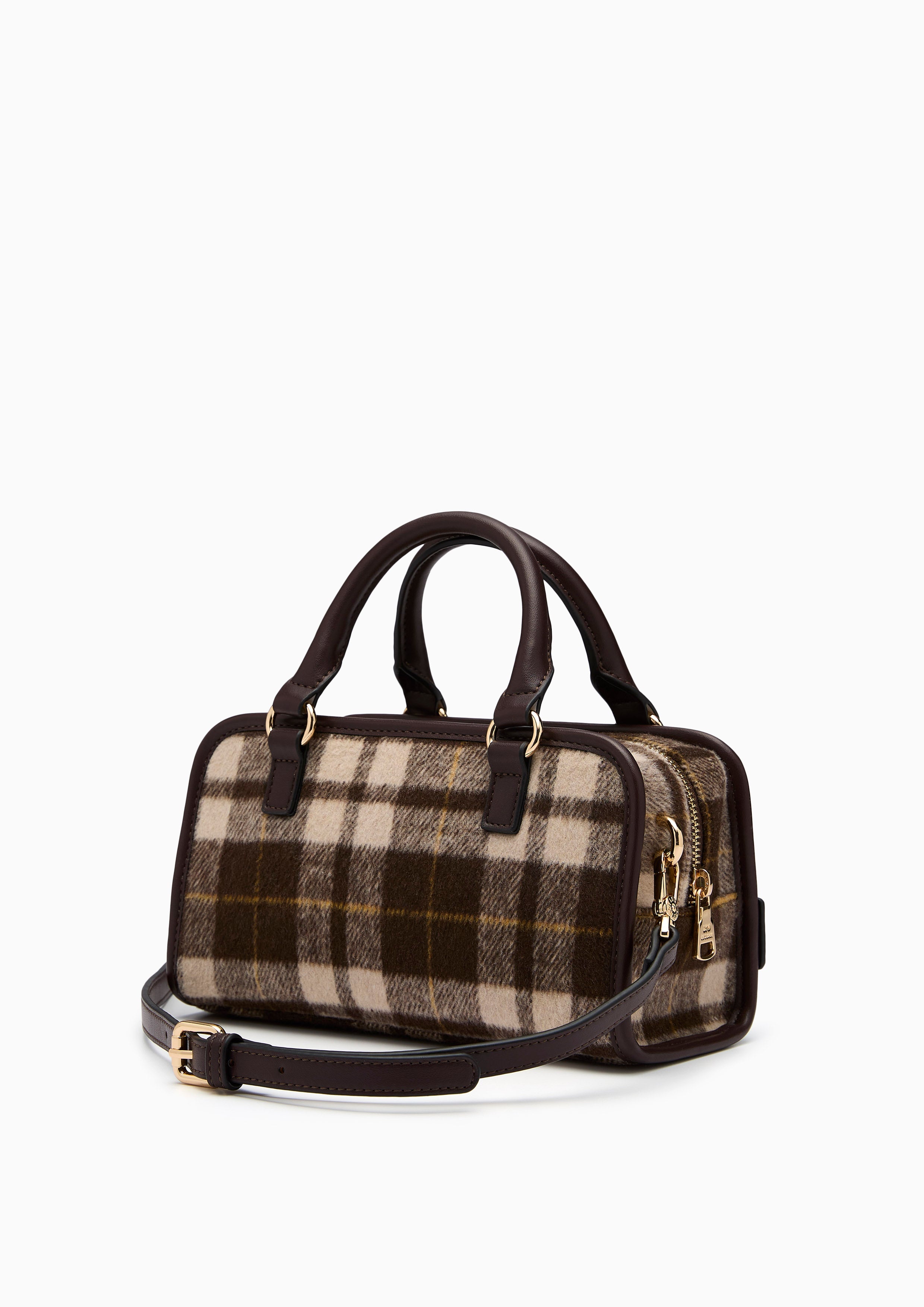 Cetus  S Shoulder Bag - Printed Brown