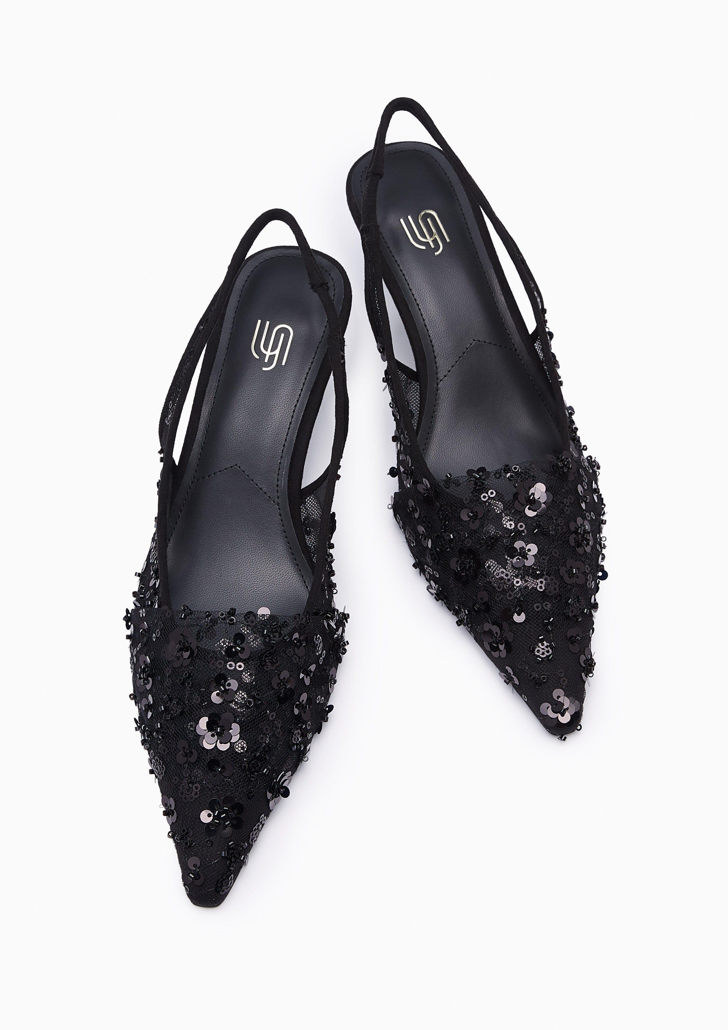 Gredie Infinite Flats And Sandals - Black