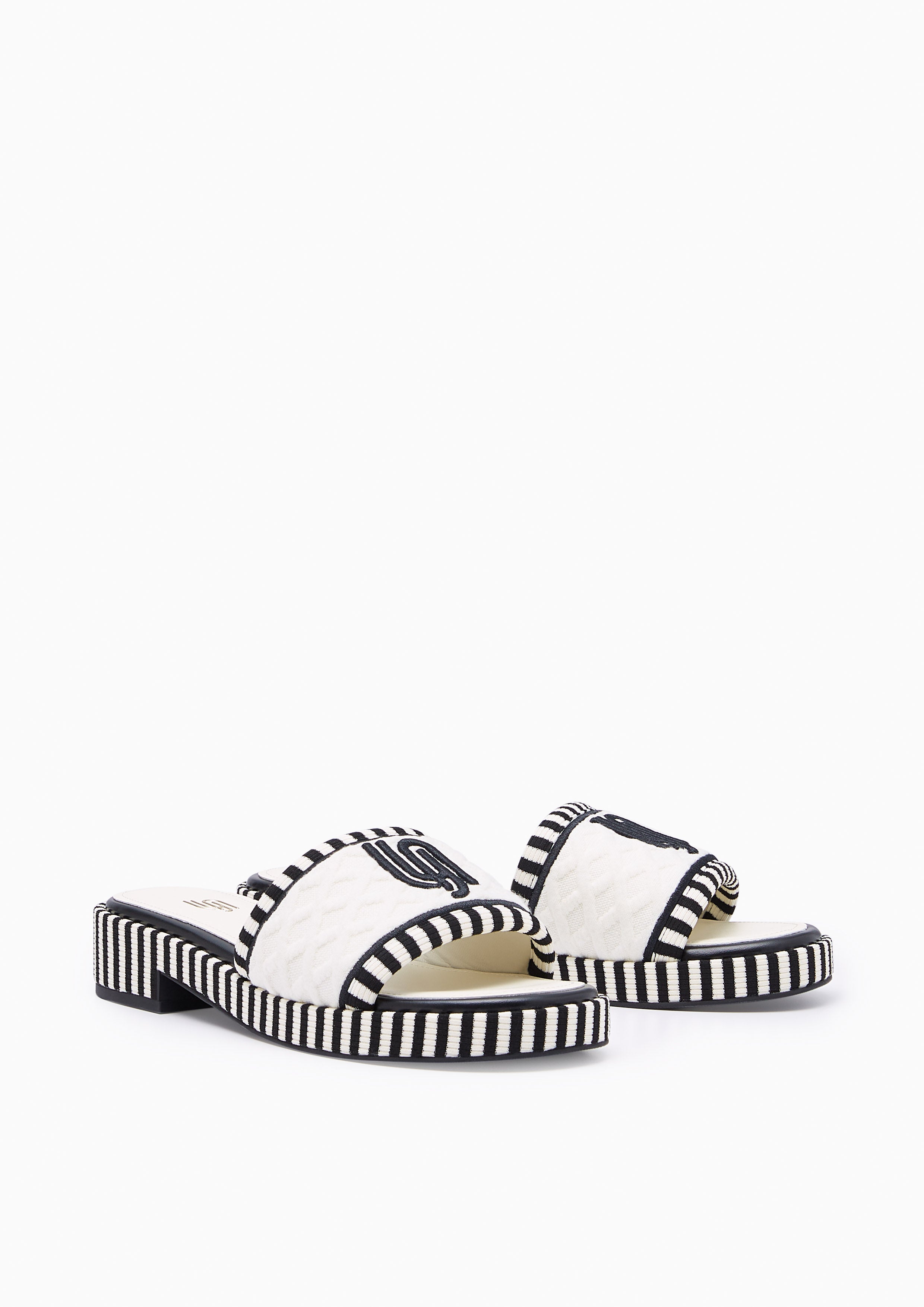 Maiden Flatform Infinite Flats And Sandals - Off-White