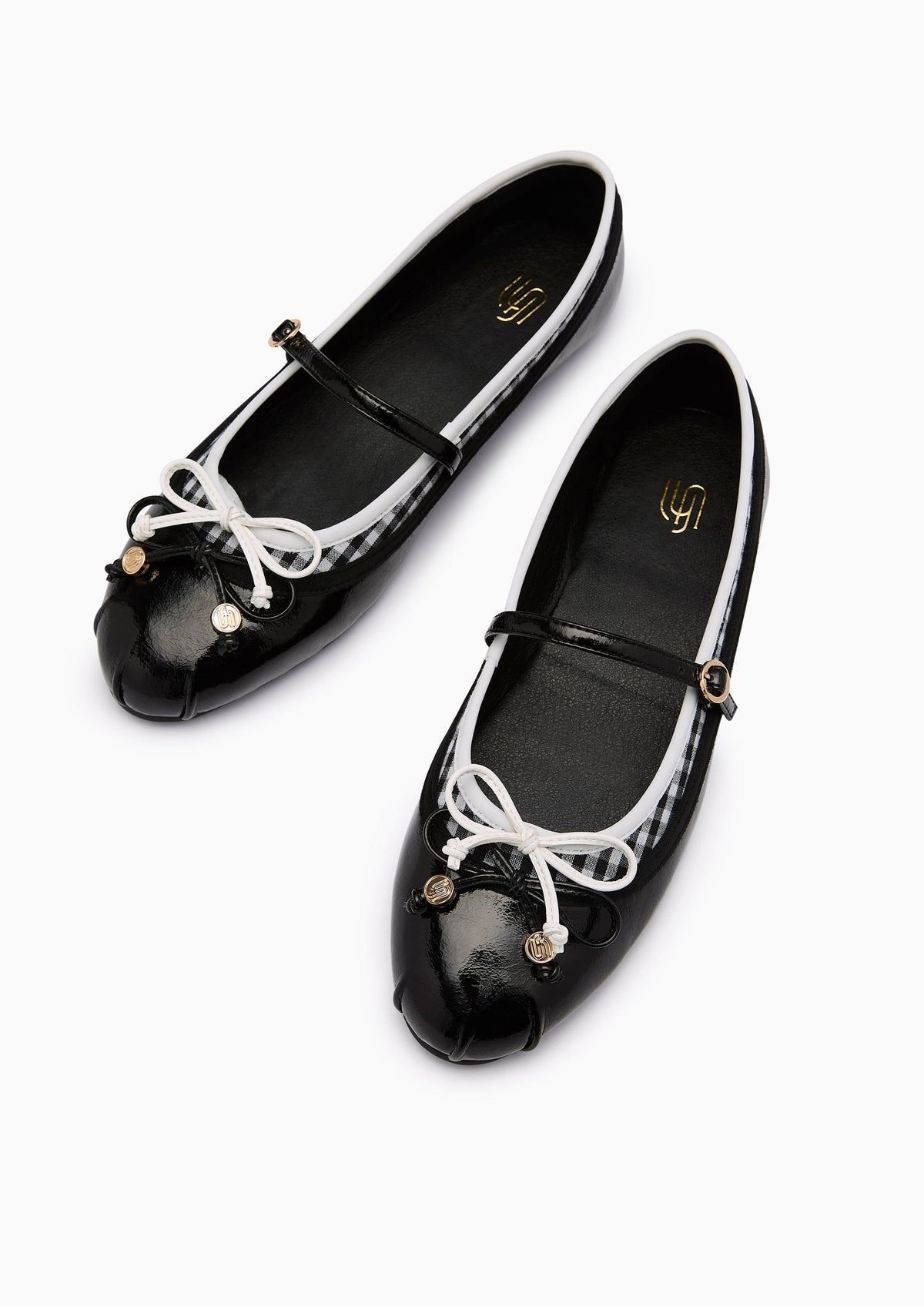 Good Luck Infinite Flats And Sandals - Black