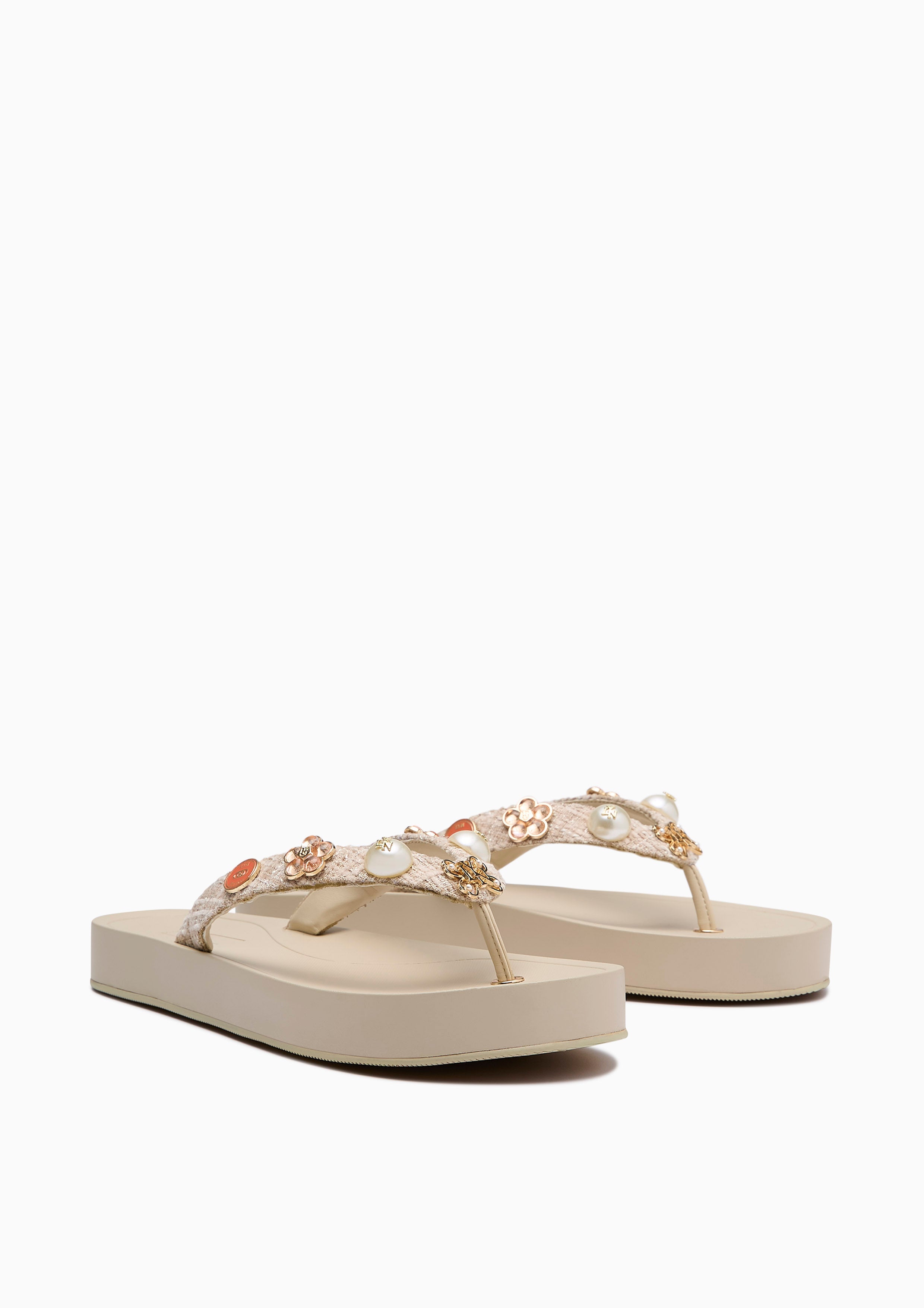Calista Flats And Sandals - Beige