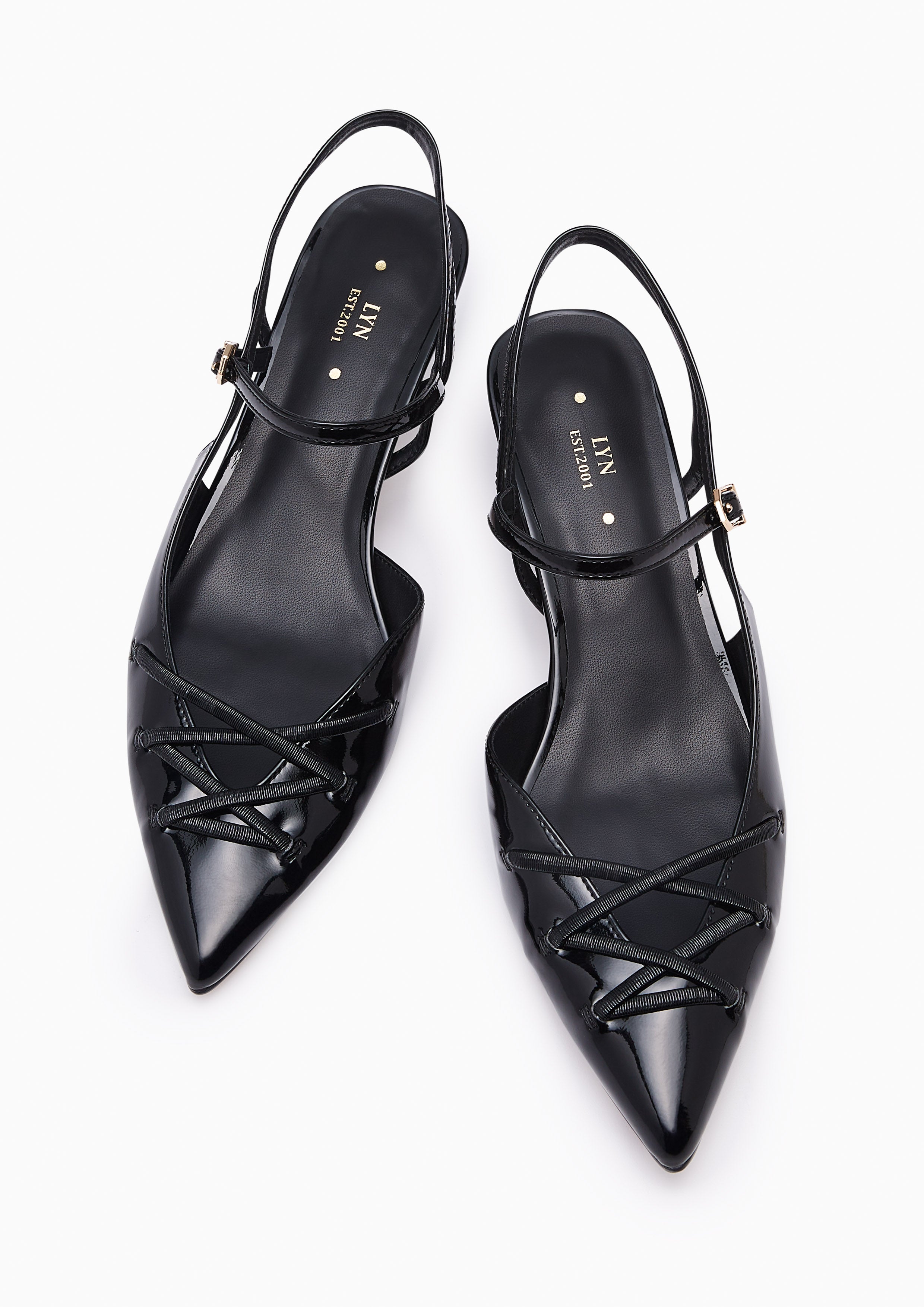 Beauty Flats And Sandals - Black
