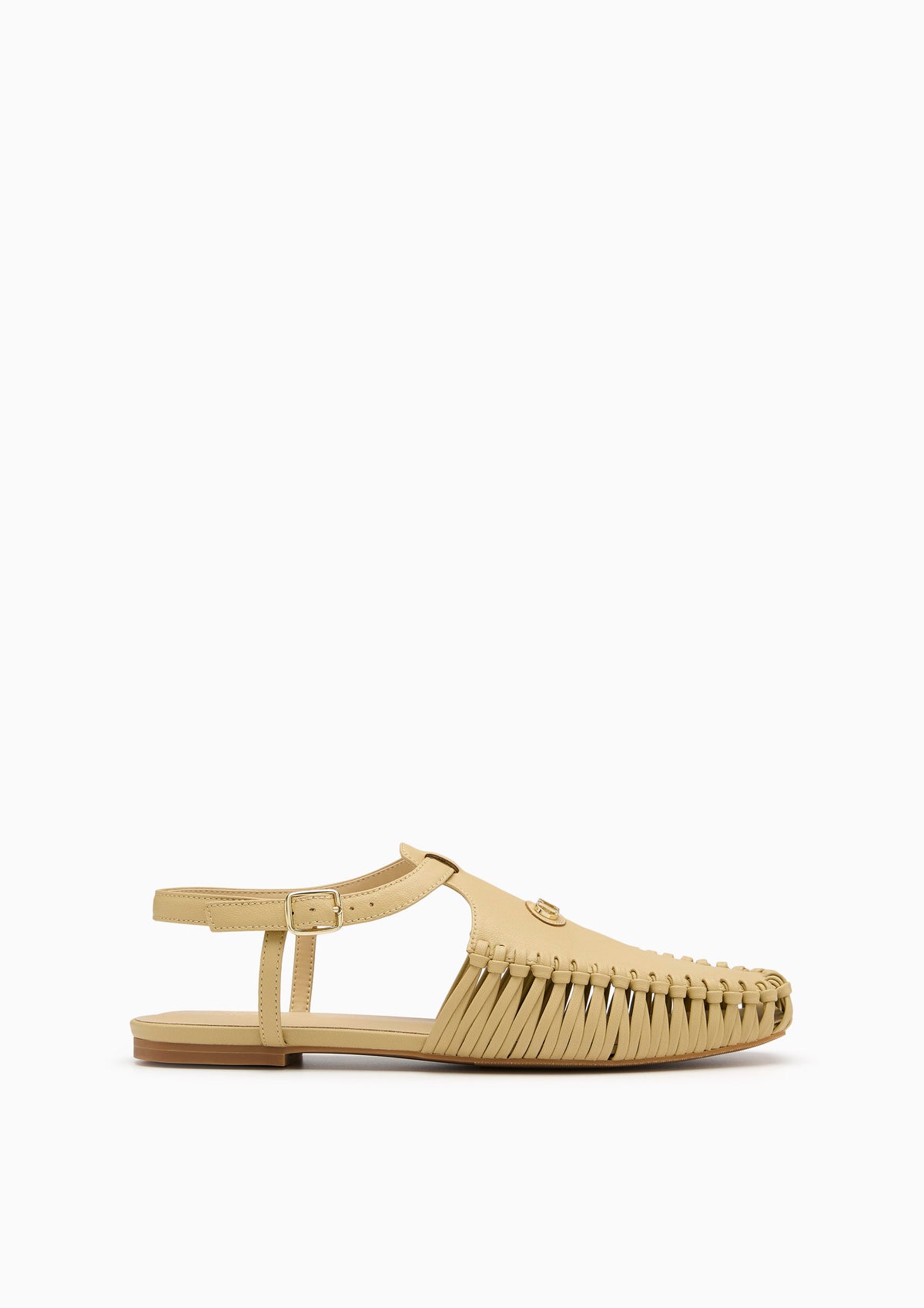 Ianny Flats And Sandals - Dark Yellow