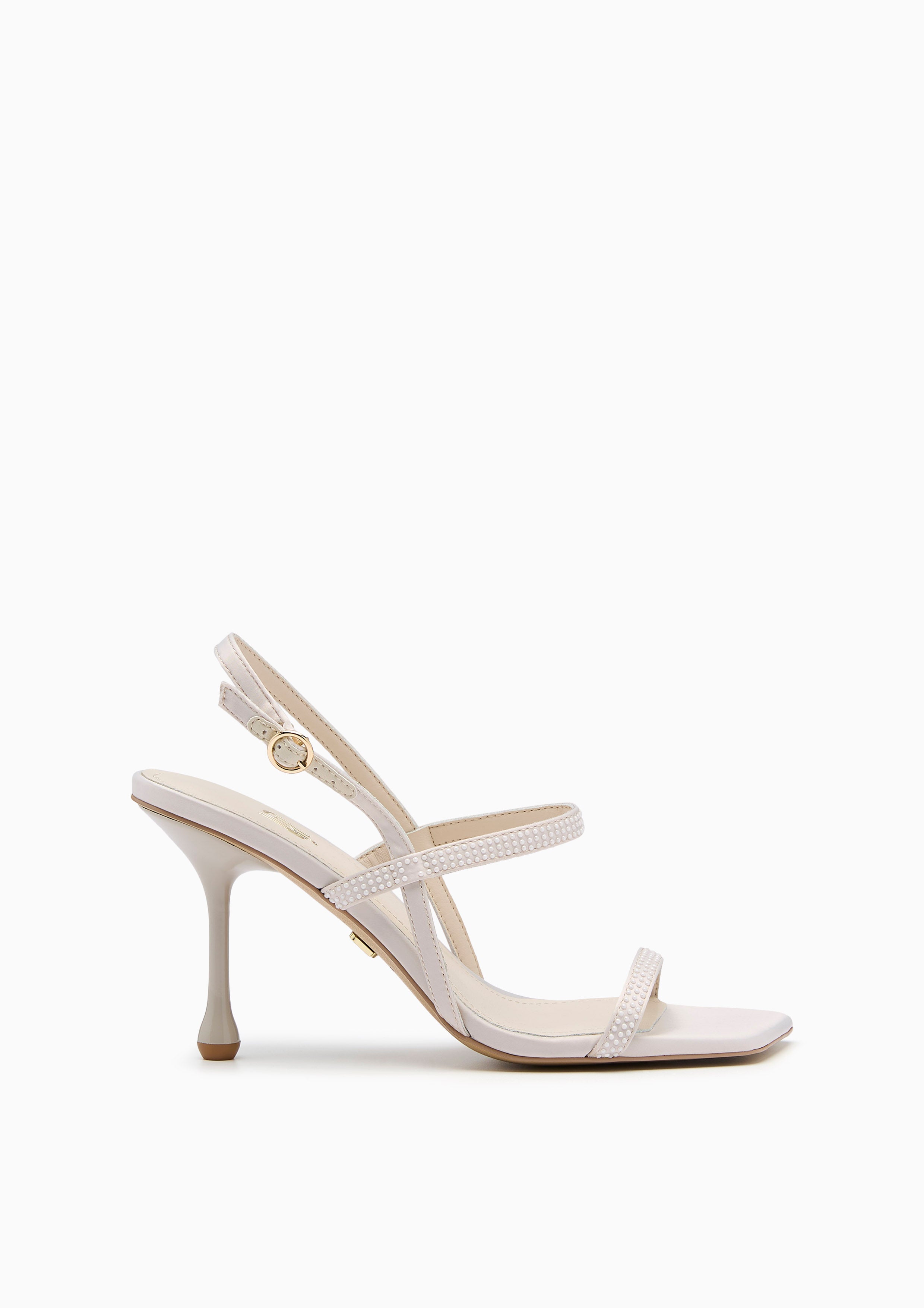 Mabel Slingback Infinite Heels - Light Grey
