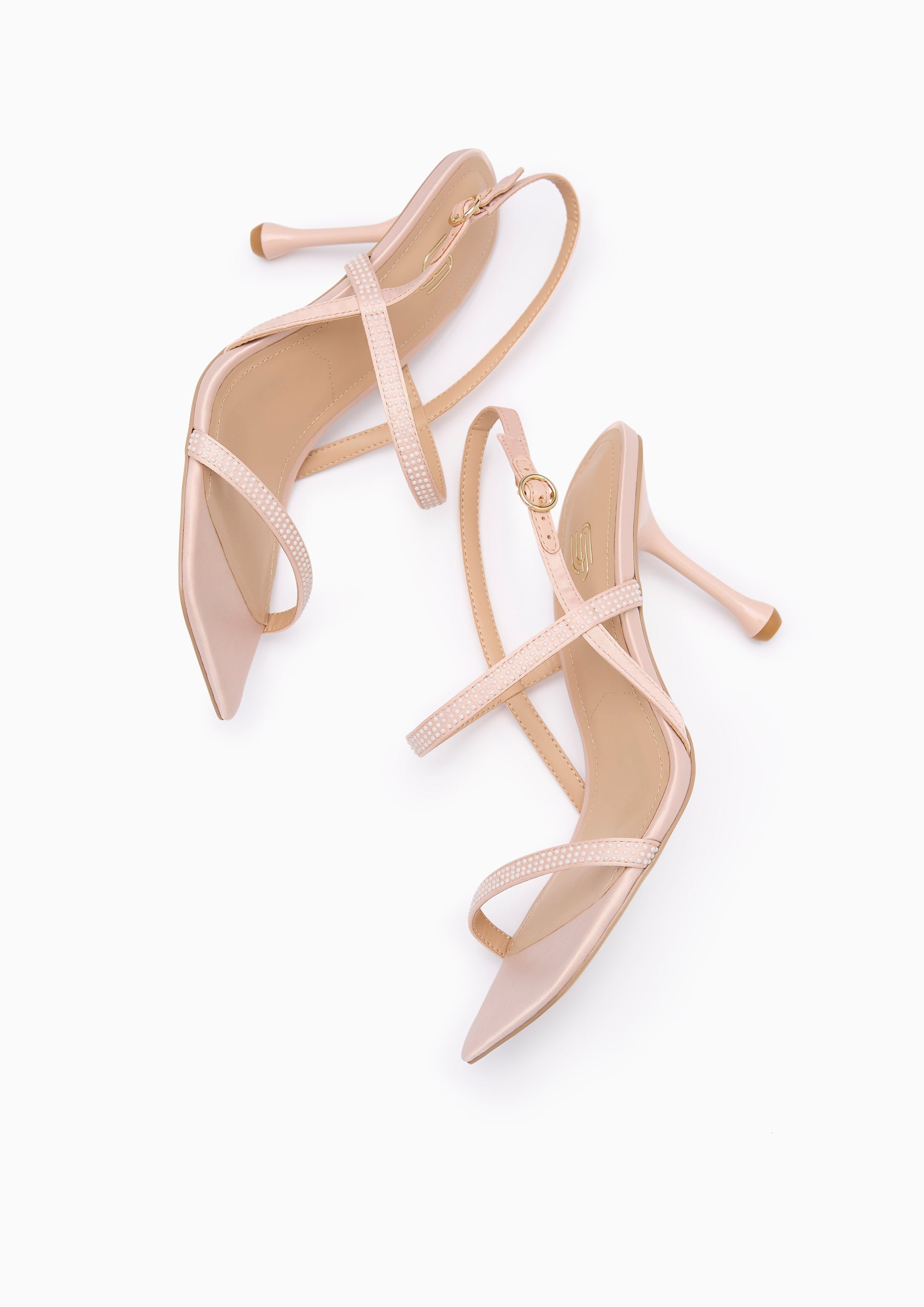 Mabel Slingback Infinite Heels - Light Pink