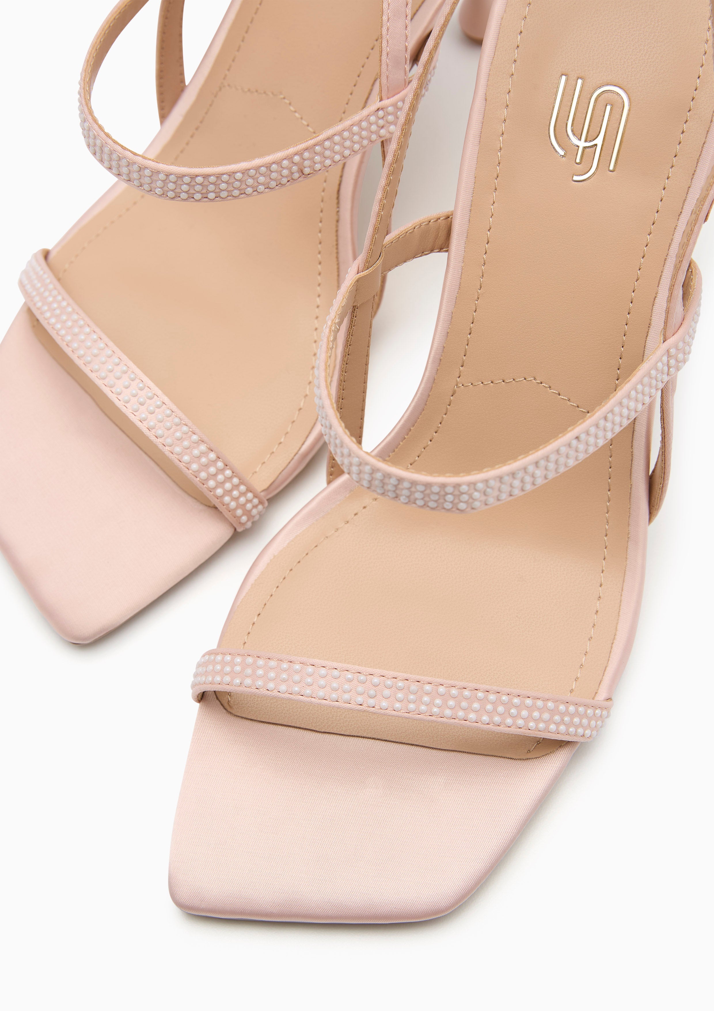 Mabel Slingback Infinite Heels - Light Pink