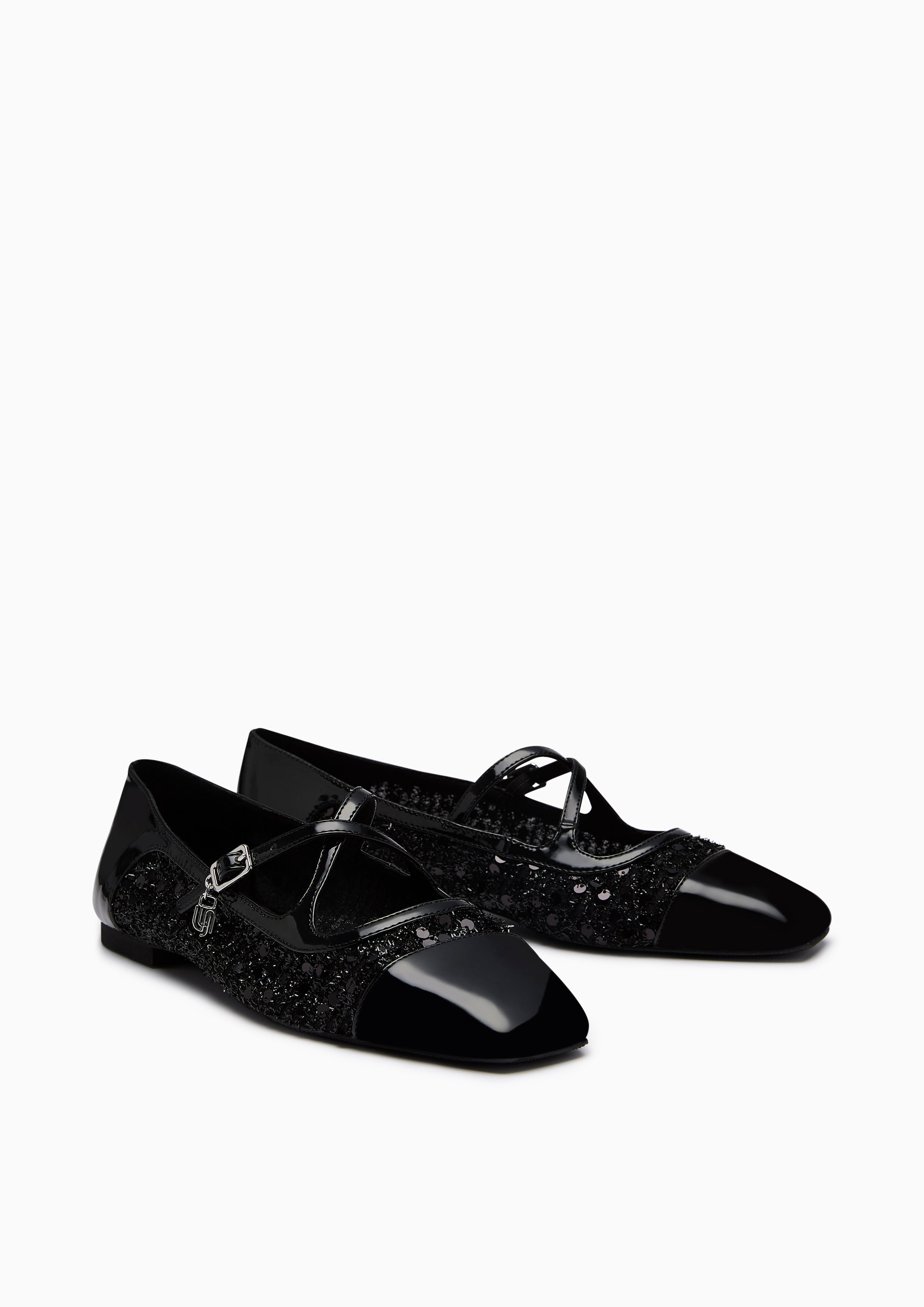 Romilly Infinite Flats And Sandals - Black