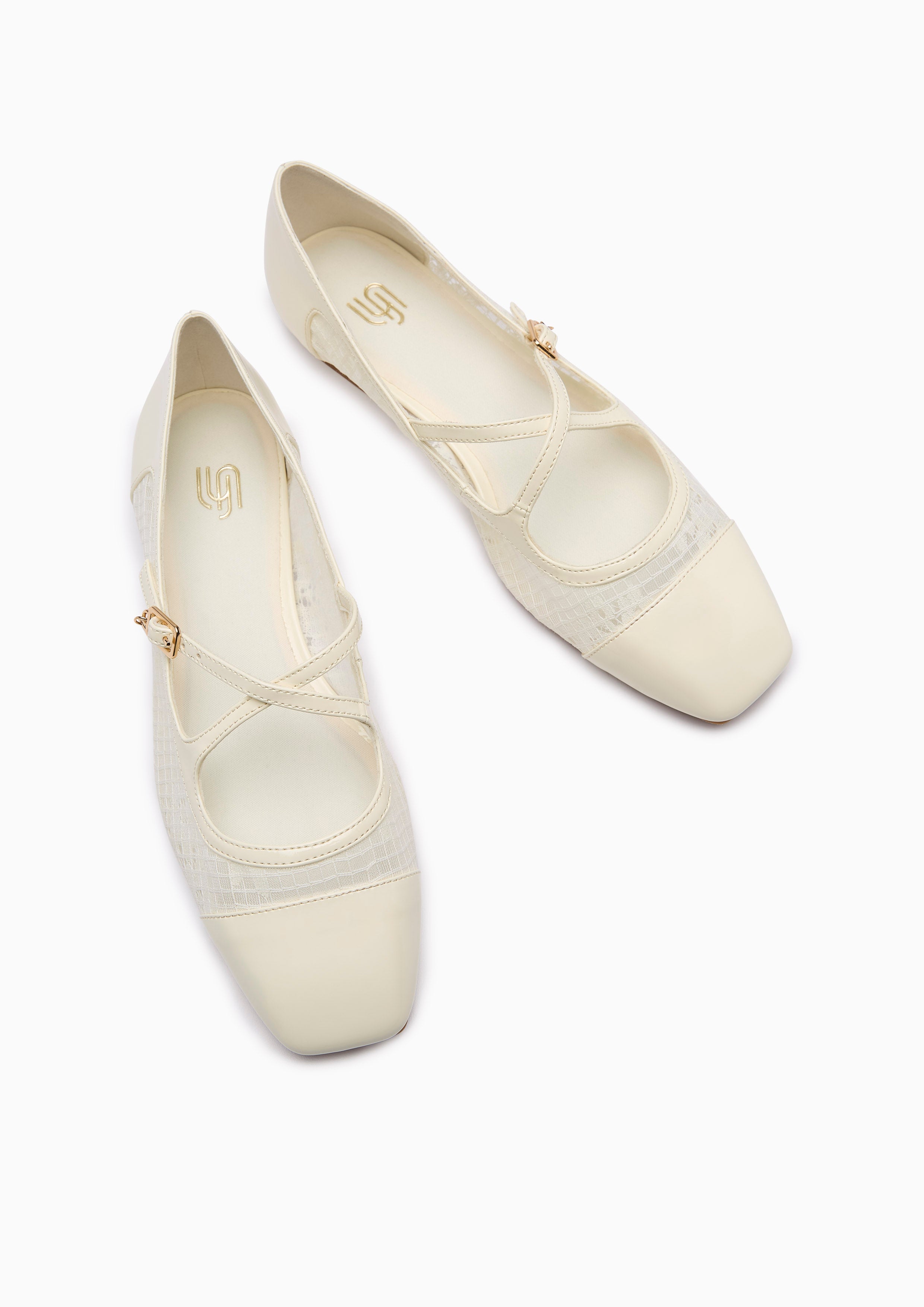 Romilly Infinite Flats And Sandals - Ivory