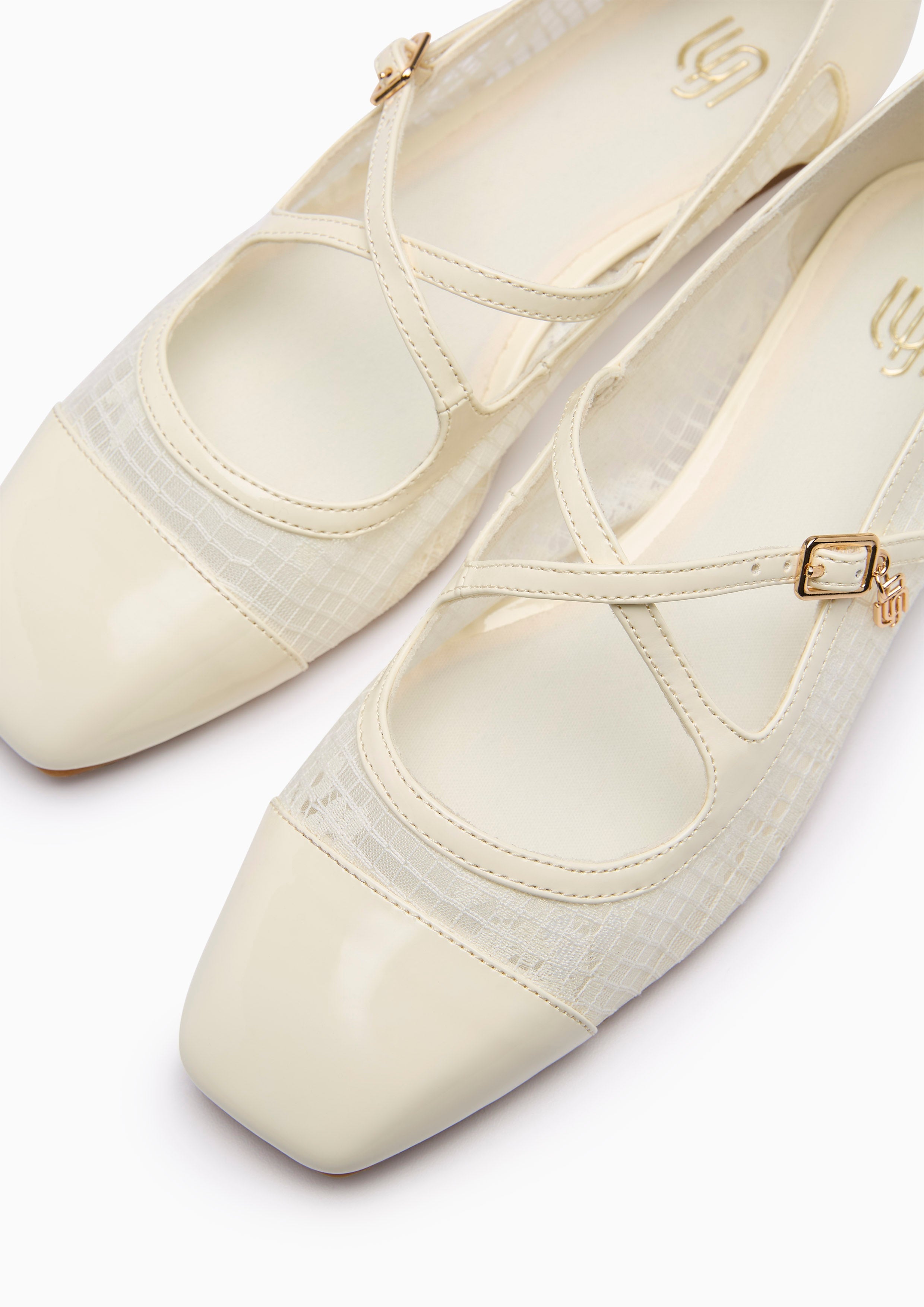 Romilly Infinite Flats And Sandals - Ivory