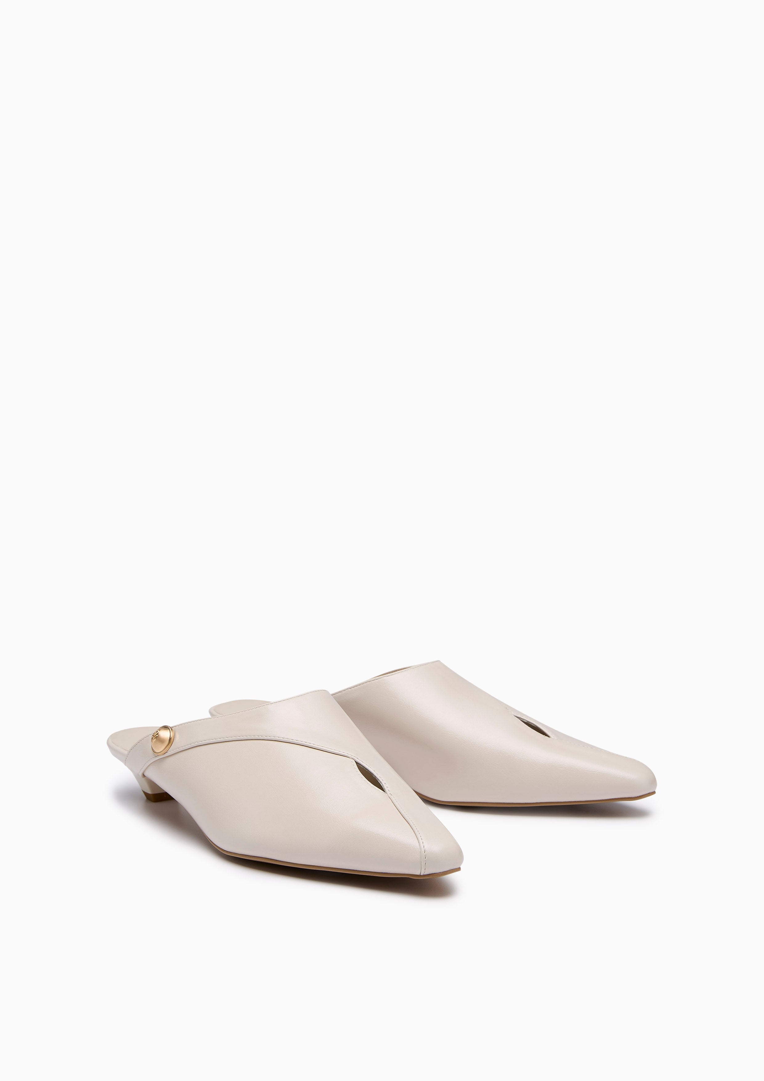 Mia Flats And Sandals - Ivory