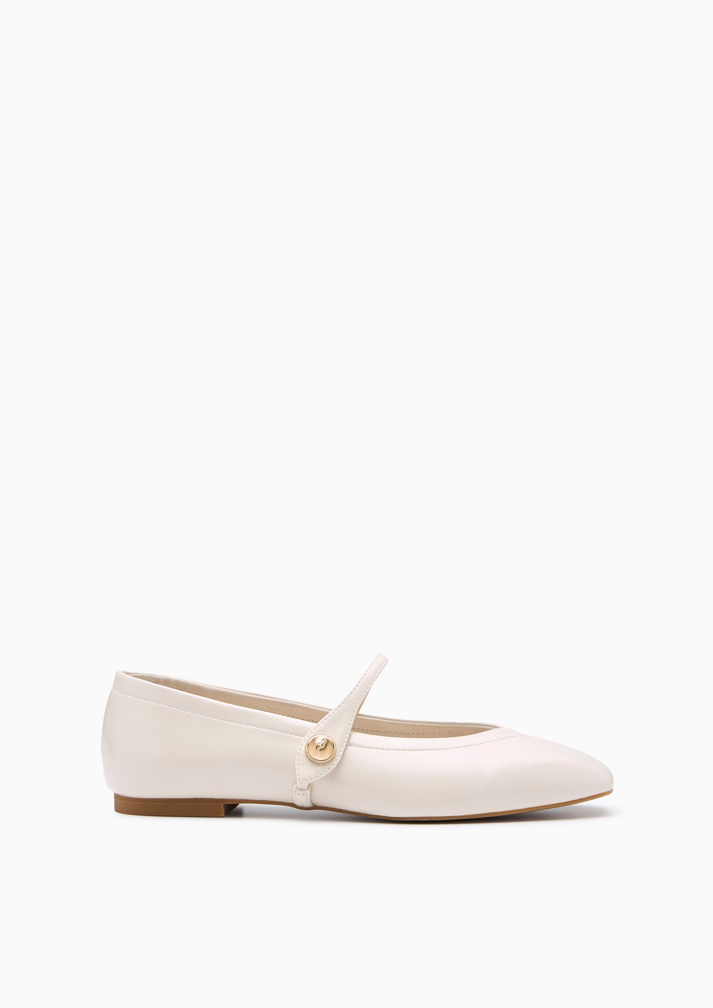 Mia Ballet Flats And Sandals - Ivory