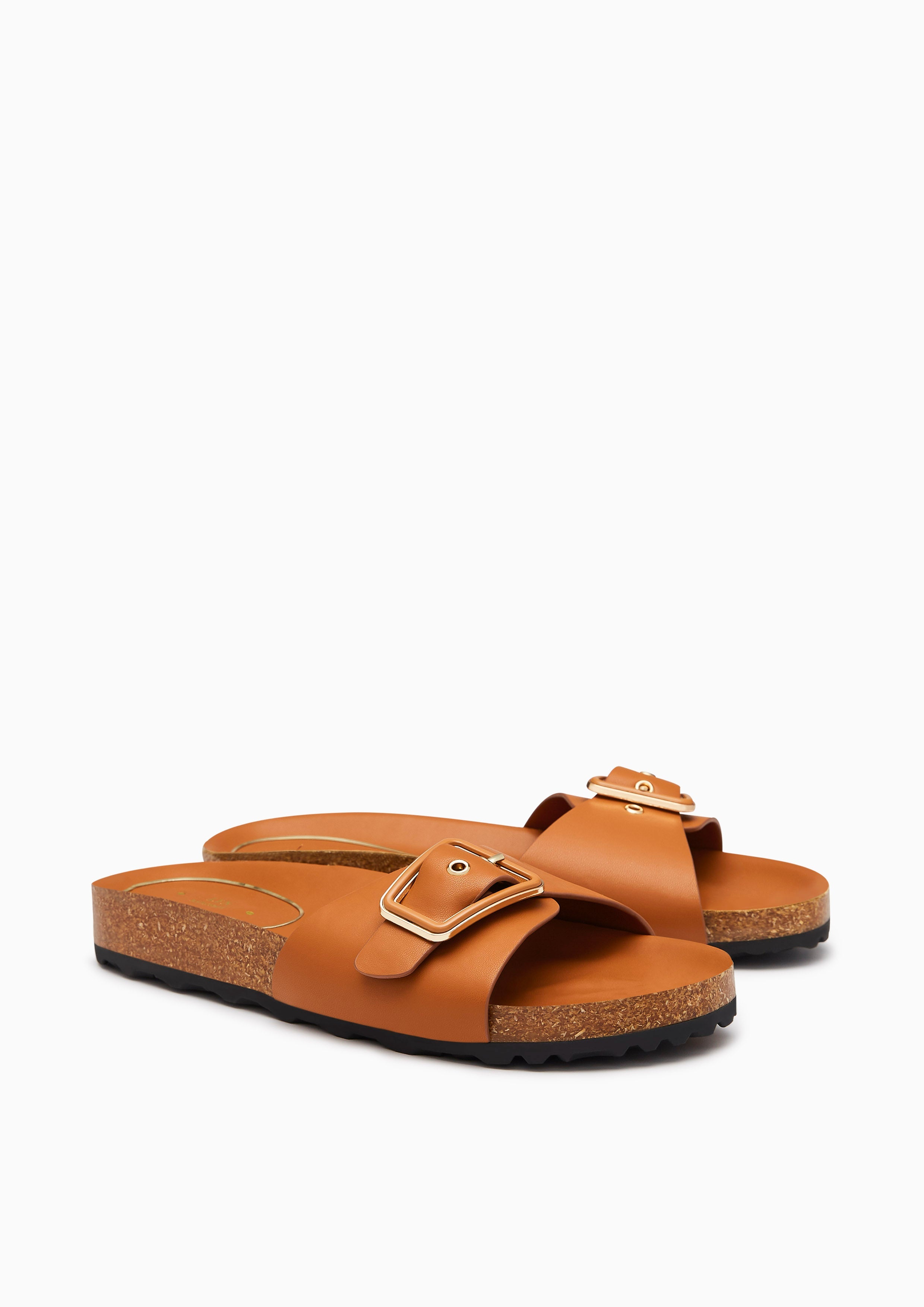 Coco Flats And Sandals - Tan