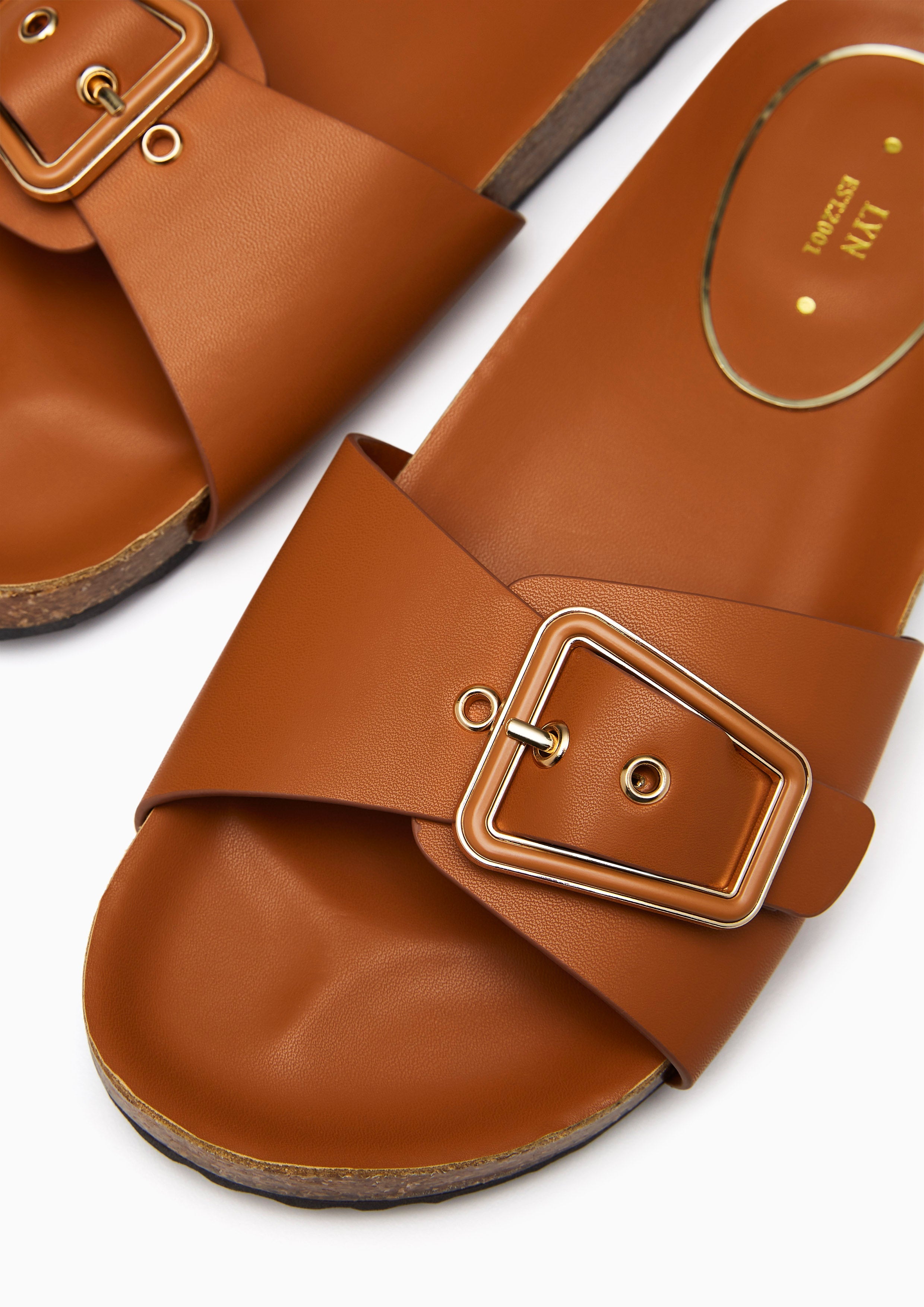 Coco Flats And Sandals - Tan