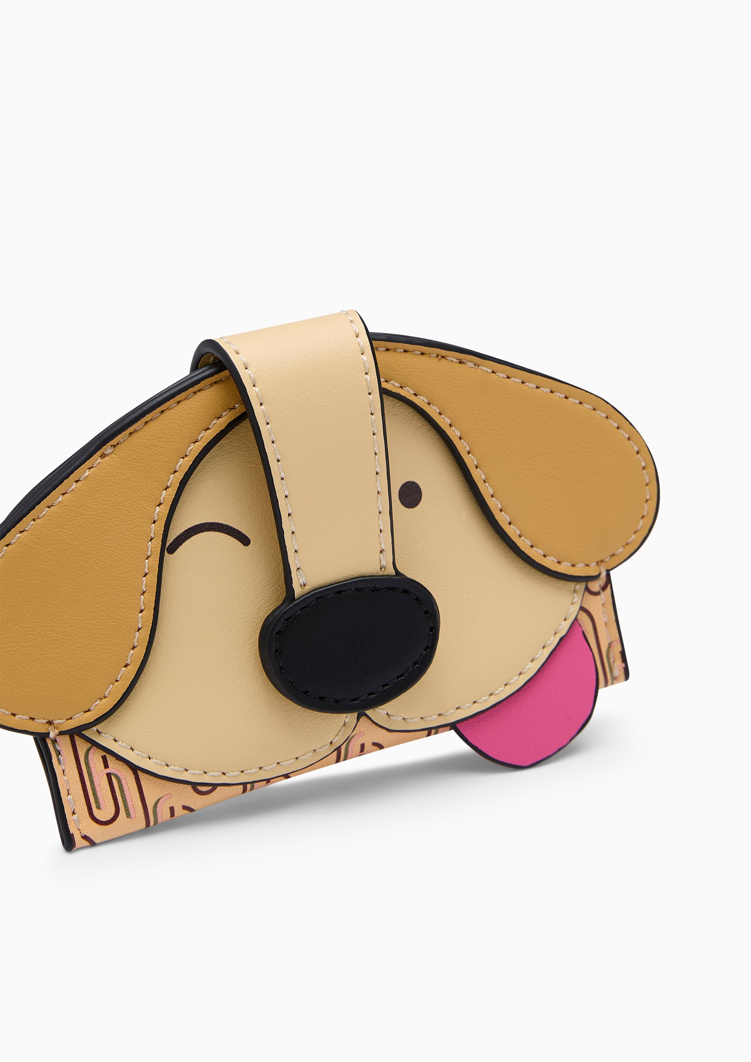 Amitie Infinite Bobby Card Wallet - Beige