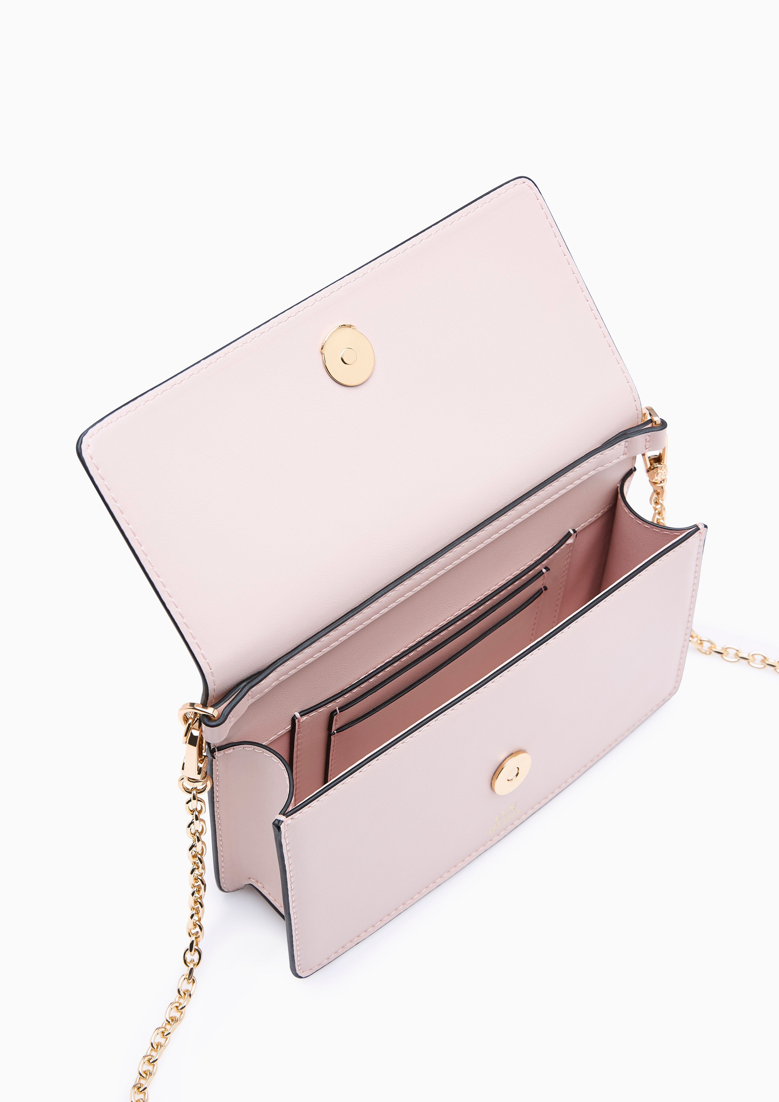 Bailey Long Wallet On Chain - Light Pink