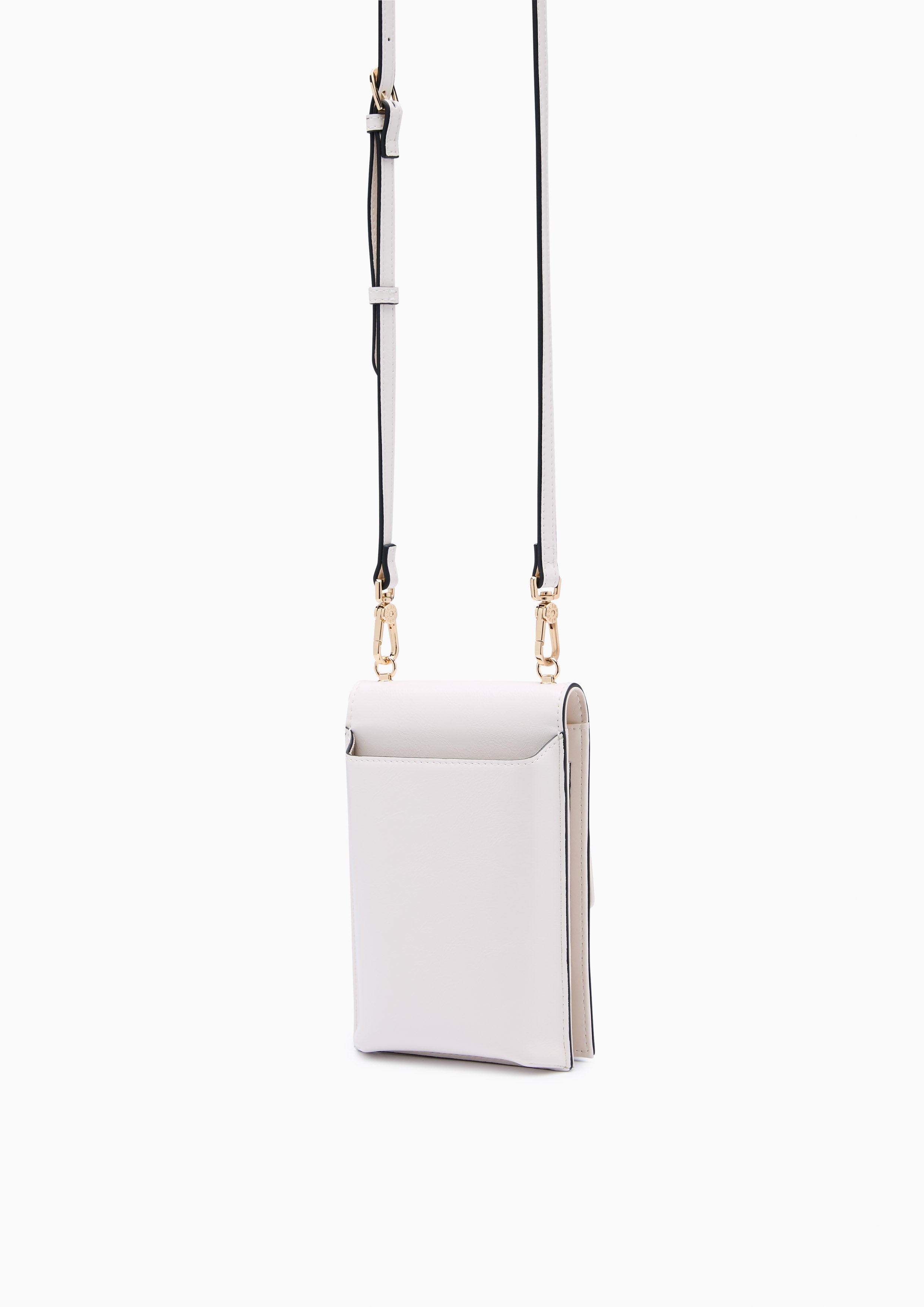 Carlino Mobile Pocket Wallet - Ivory