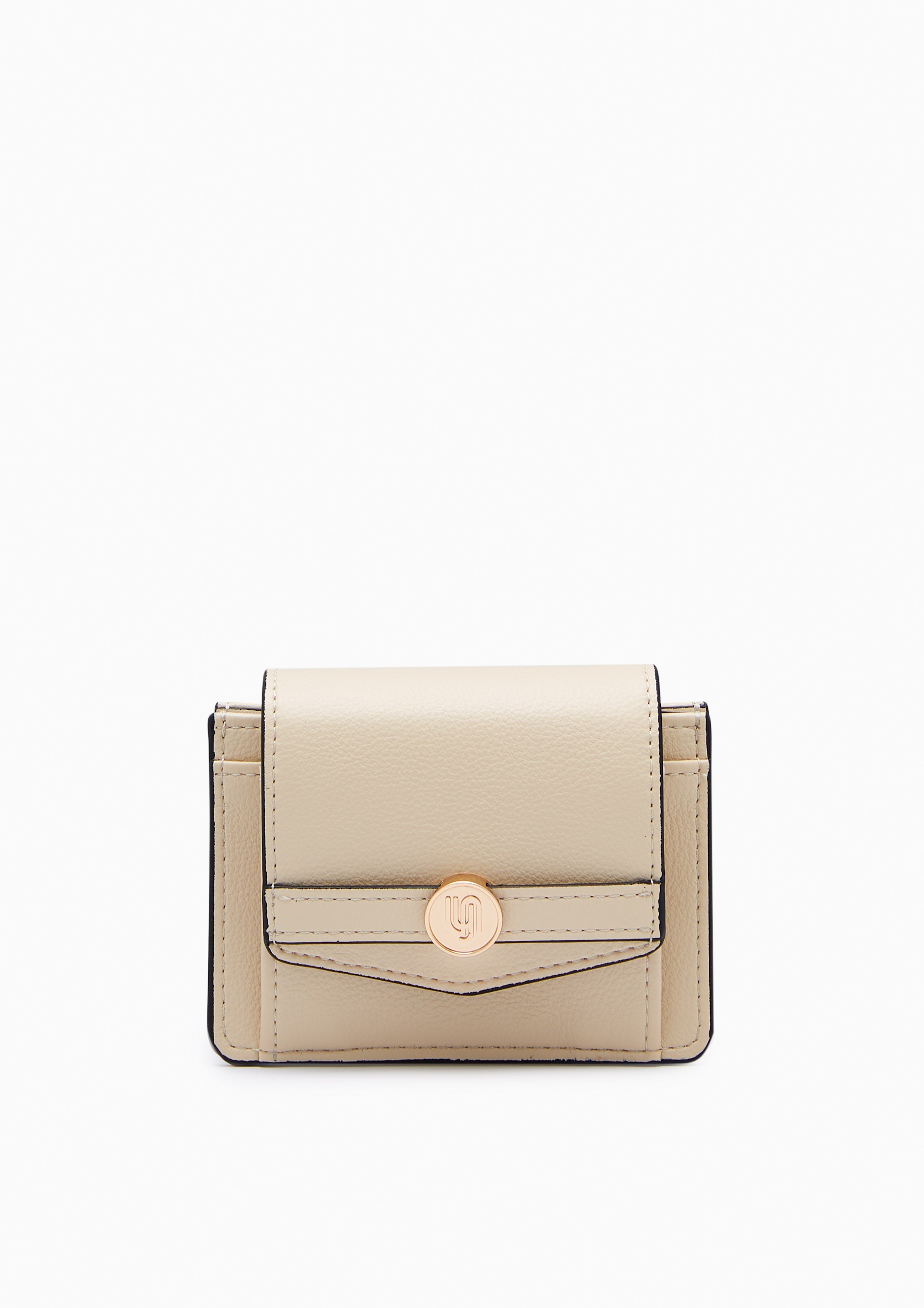 Que Infinite  Short Wallet - Light Beige