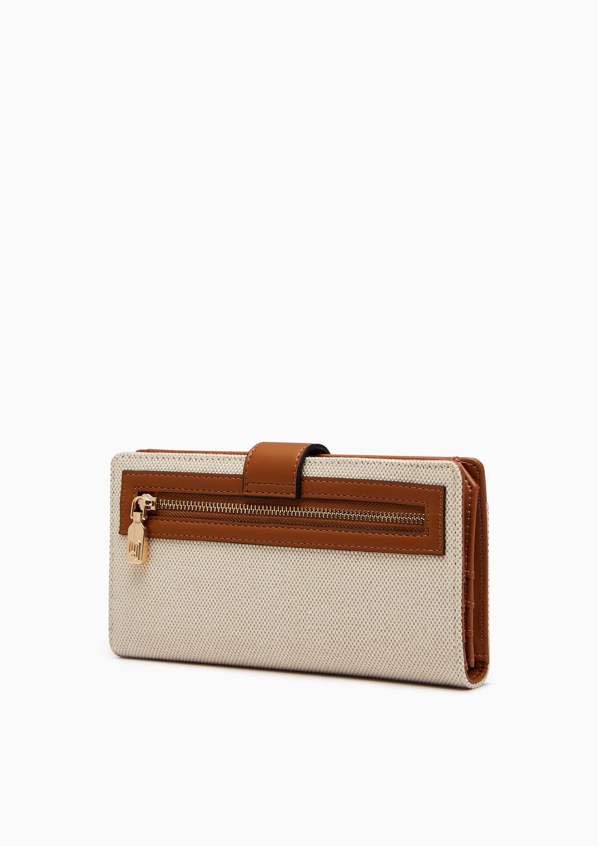 Zuri Infinite Long  Wallet - Light Beige