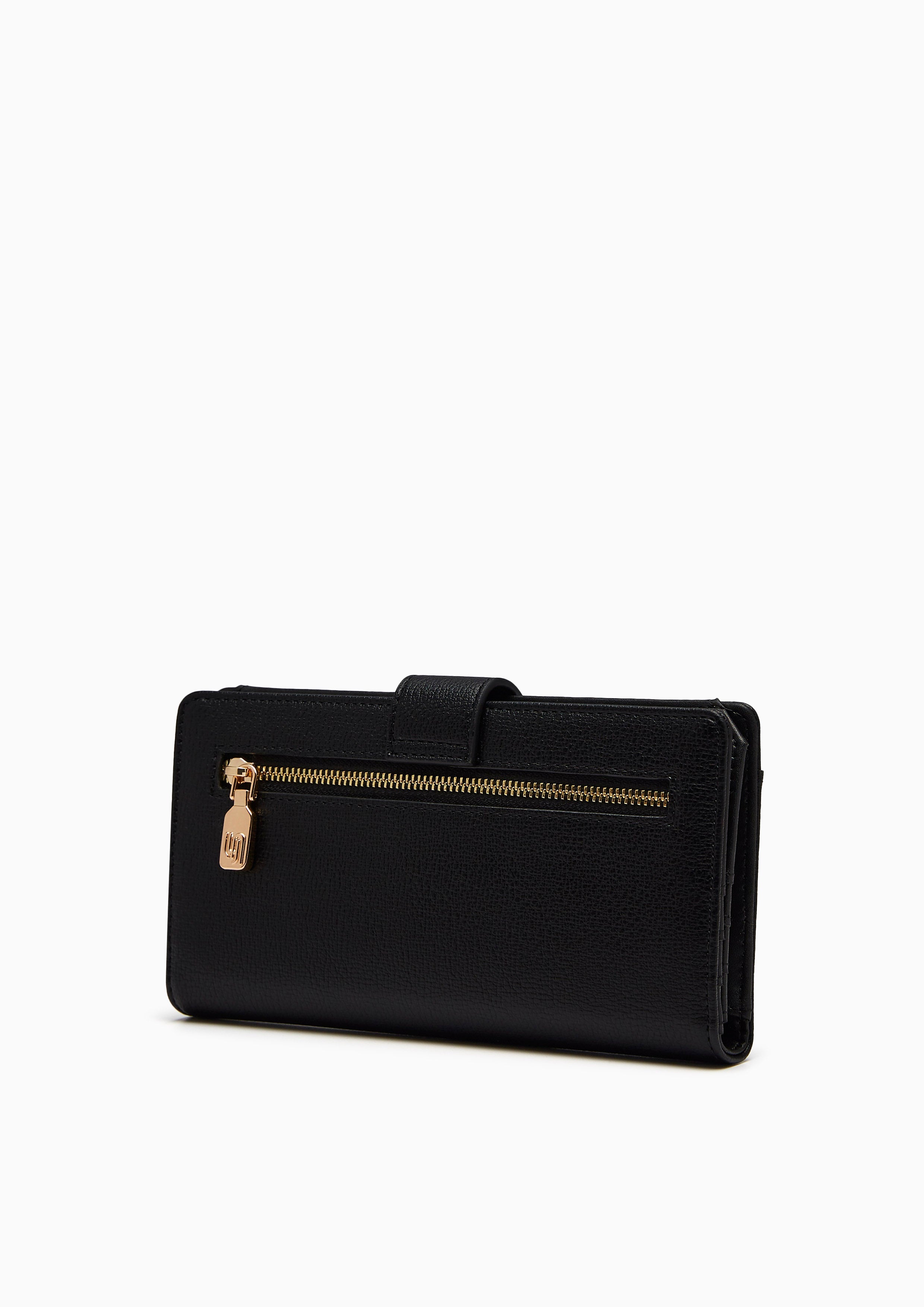 Zuri Infinite Long  Wallet - Printed Black