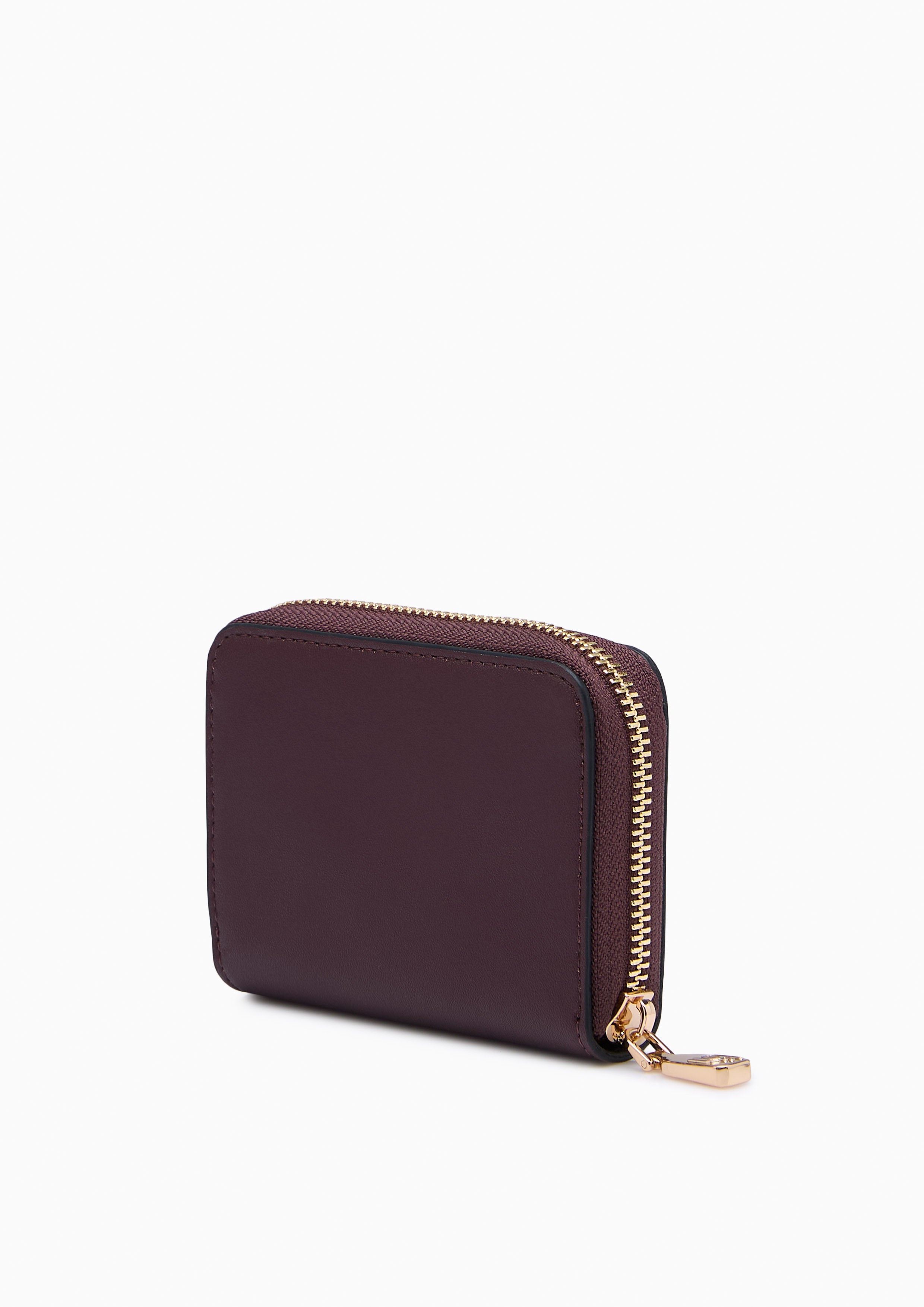 Abeny Infinite  Short Wallet - Dark Red