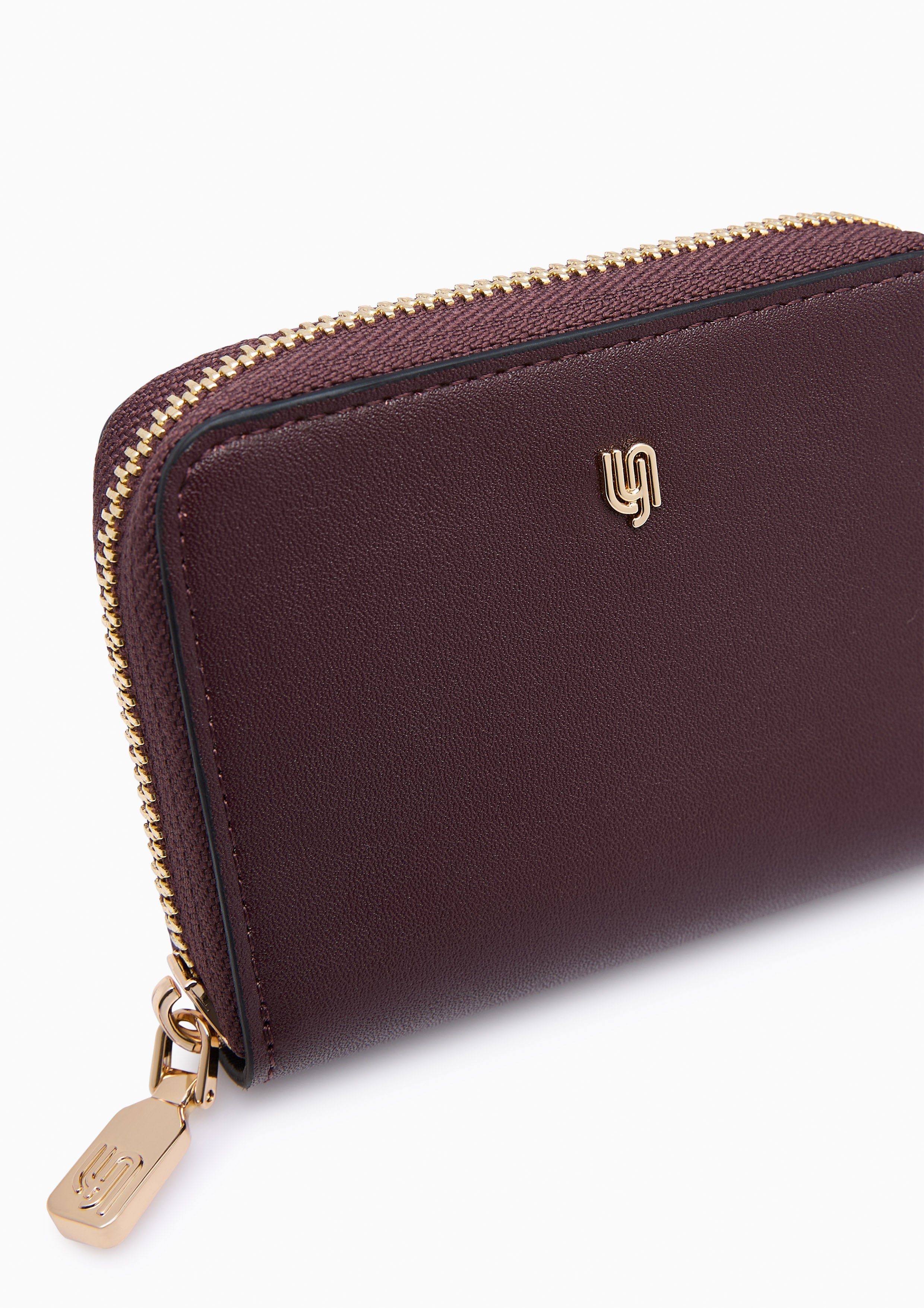 Abeny Infinite  Short Wallet - Dark Red