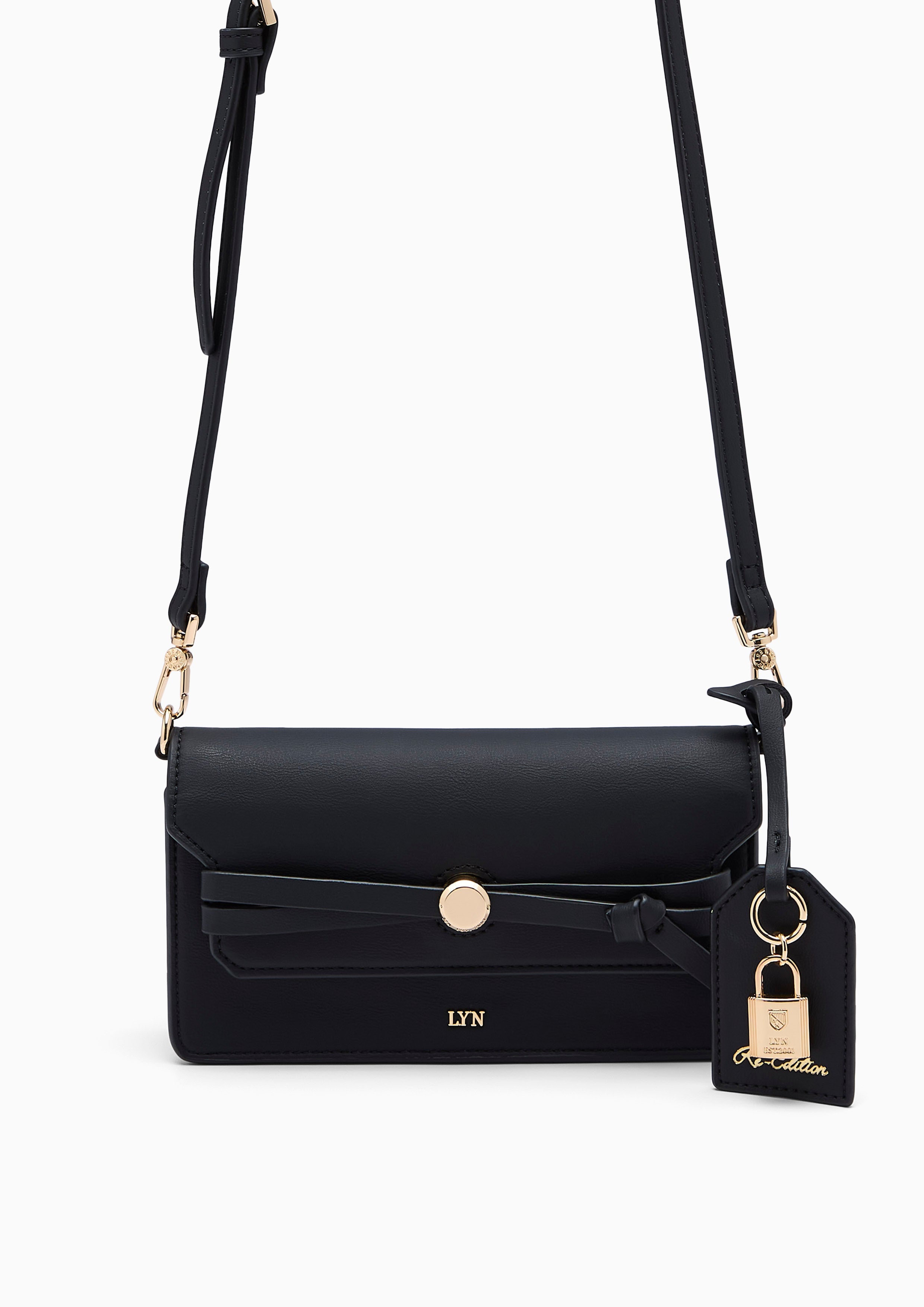 Anderson Solace Long  Wallet On Chain - Black