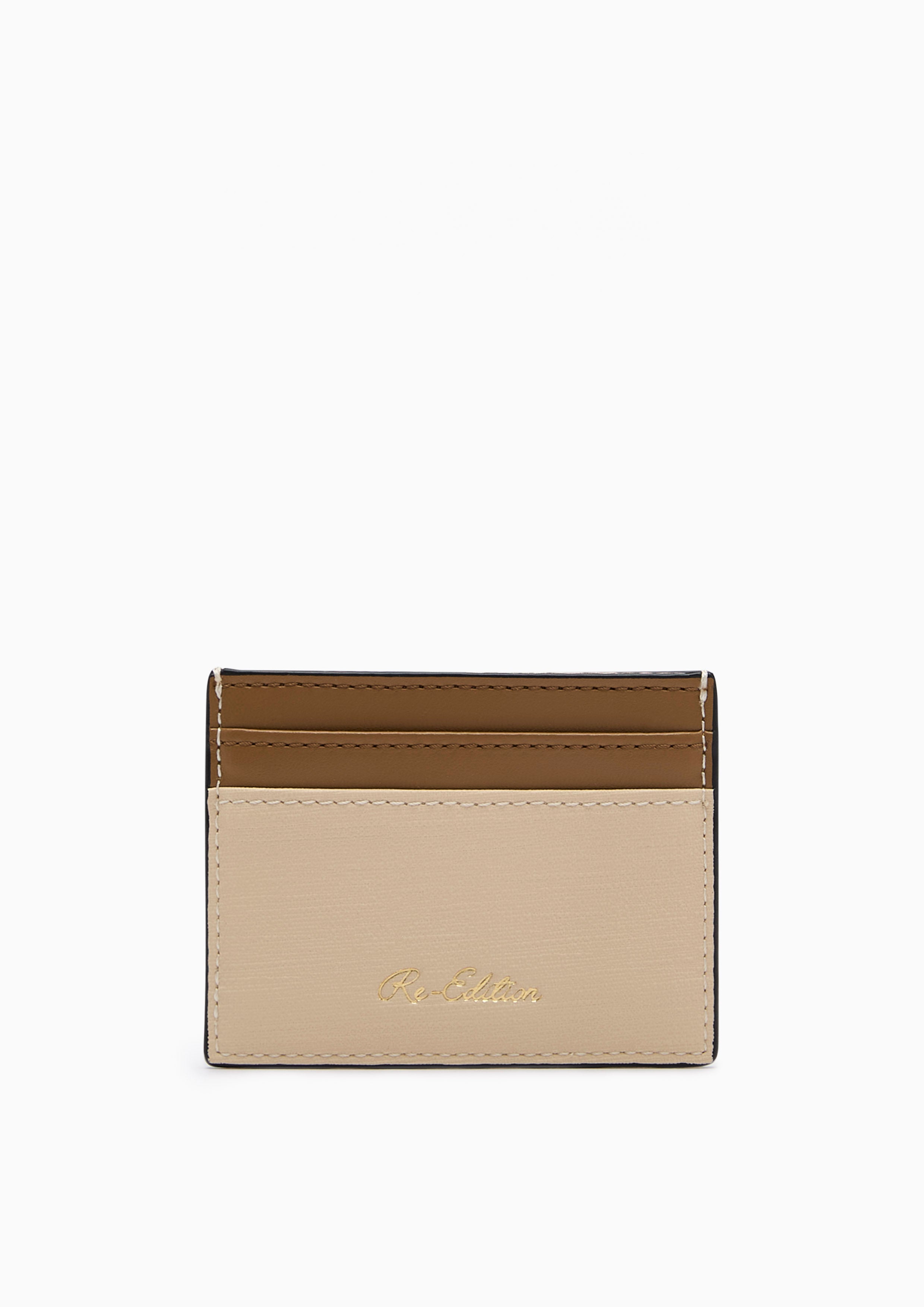 Earthy Card Holder Wallet - Light Beige