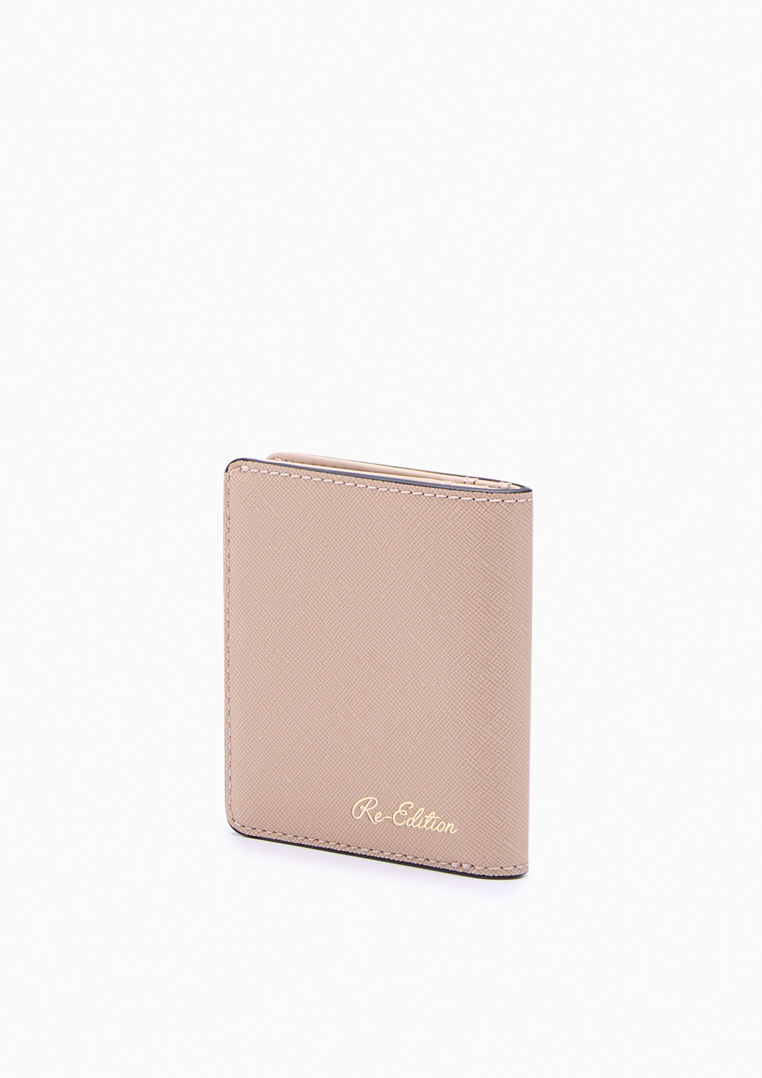 Poppy Compact  Wallets - Beige