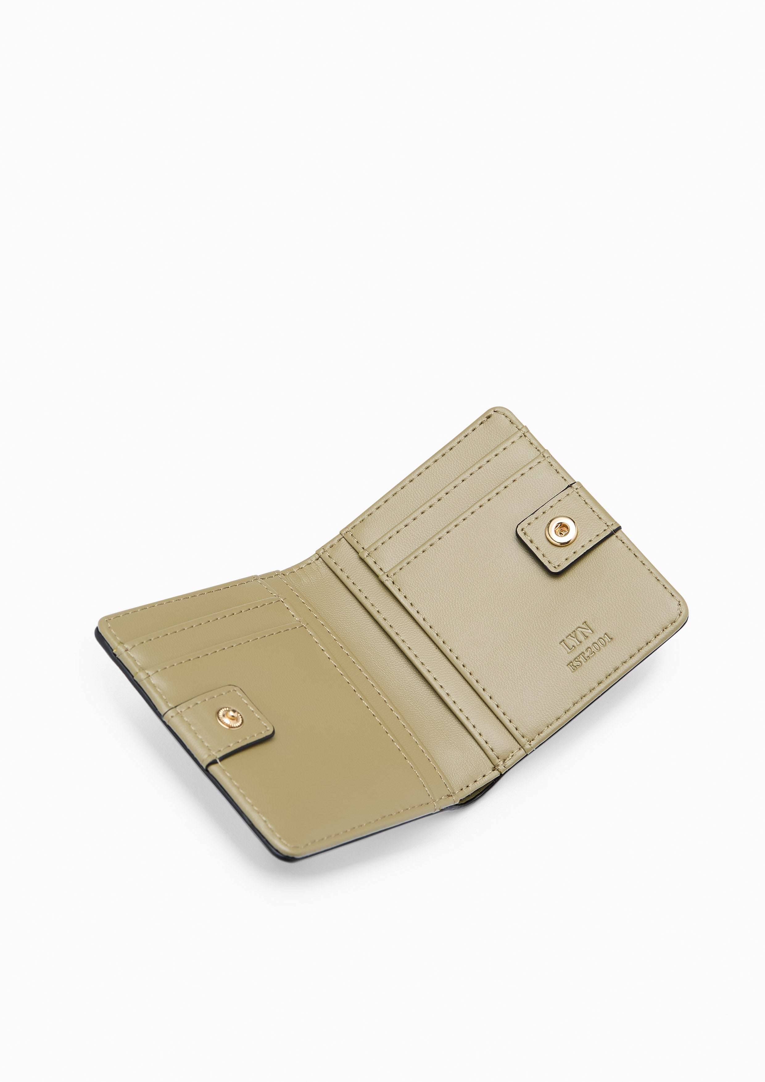 Poppy Compact  Wallets - Green
