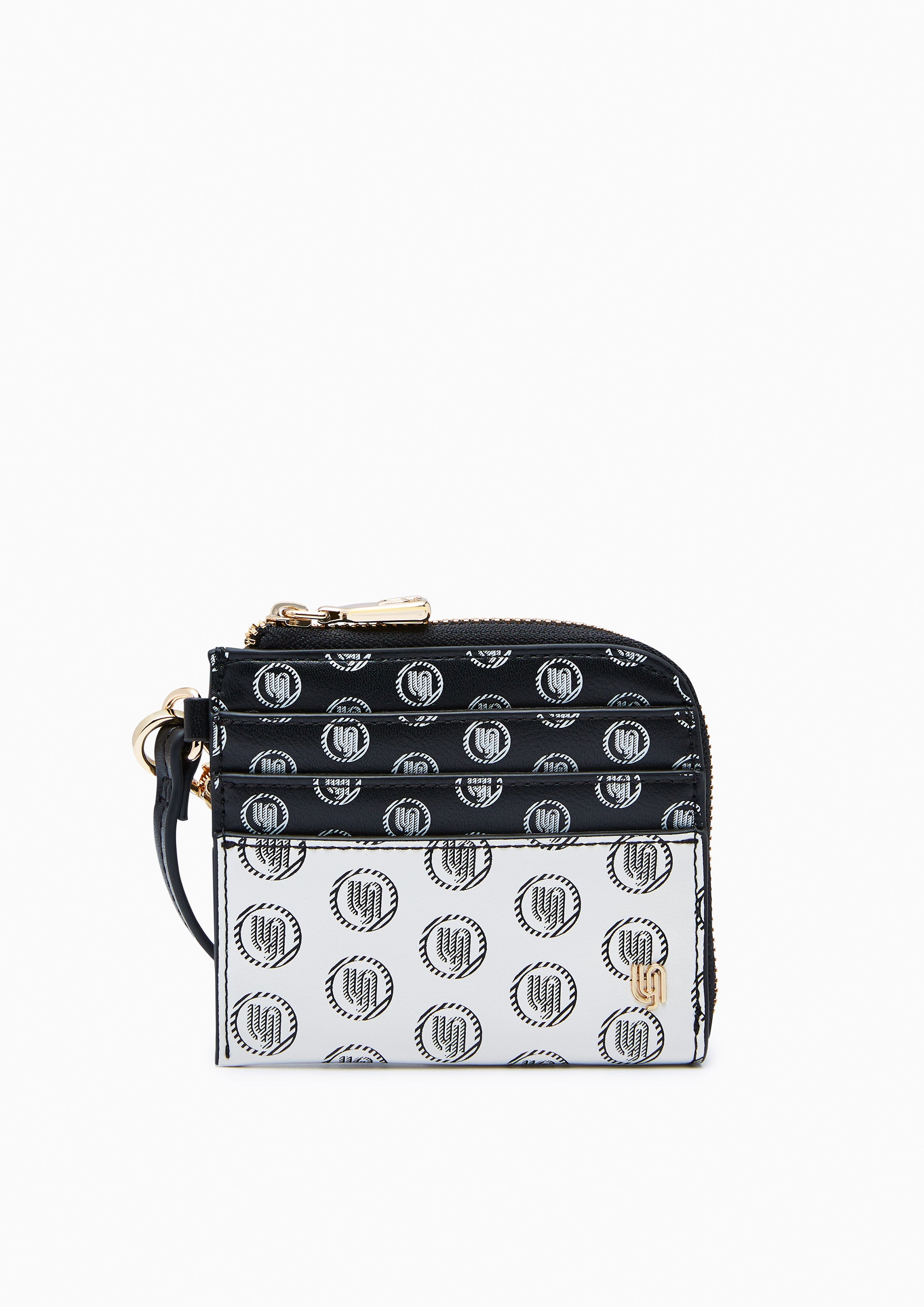 Malala Card Holder Wallet - Printed White