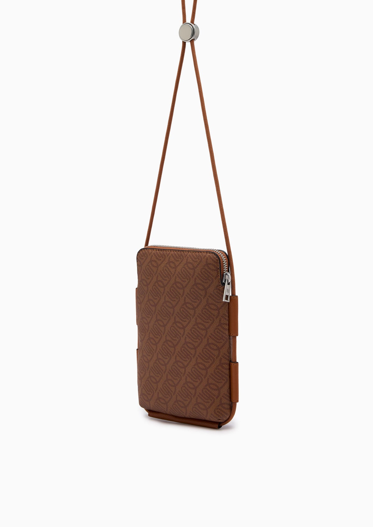 Tyler Infinite Phone  Crossbody Bag - Printed Tan