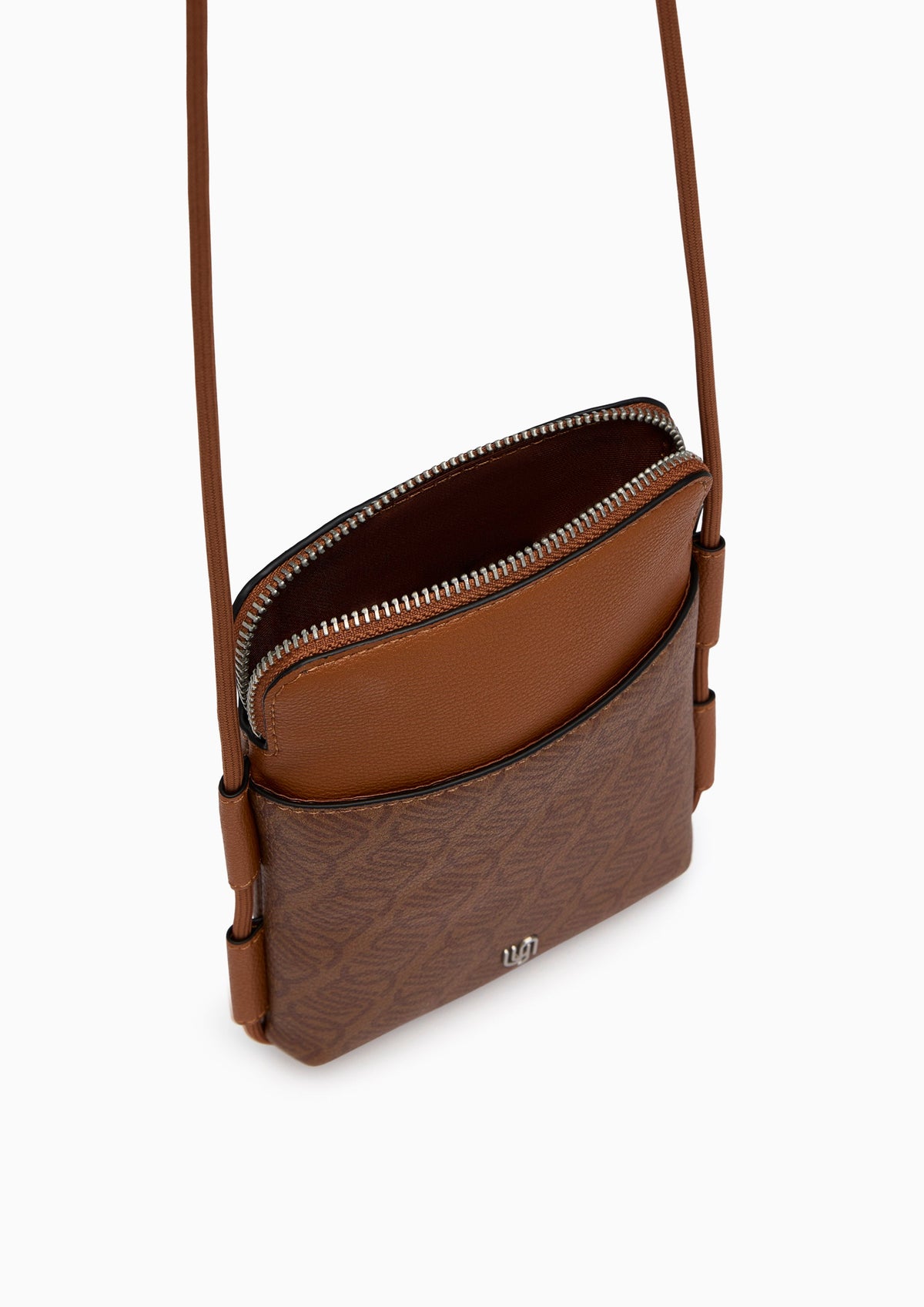 Tyler Infinite Phone  Crossbody Bag - Printed Tan