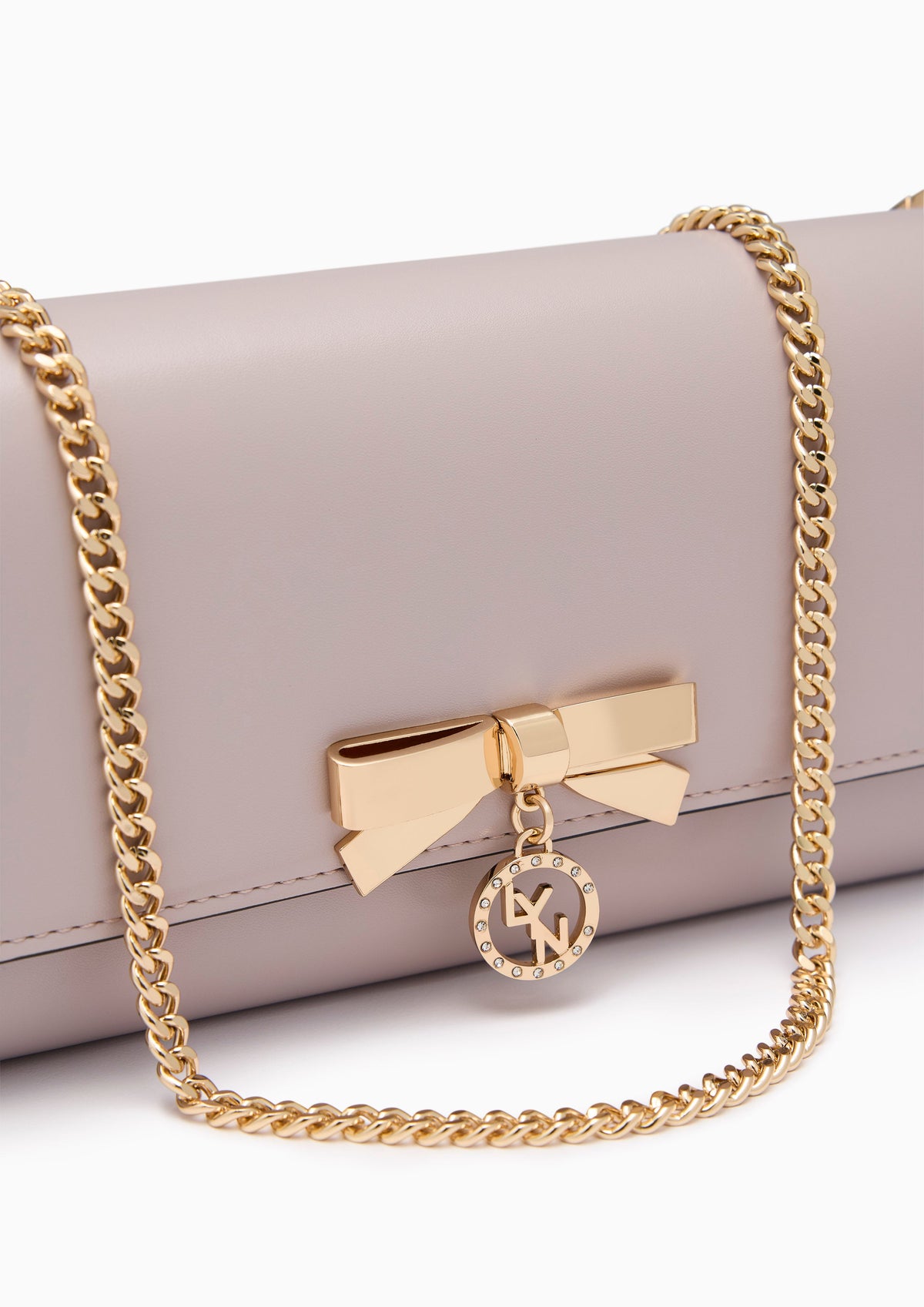 Brina Long  Wallet On Chain - Light Purple