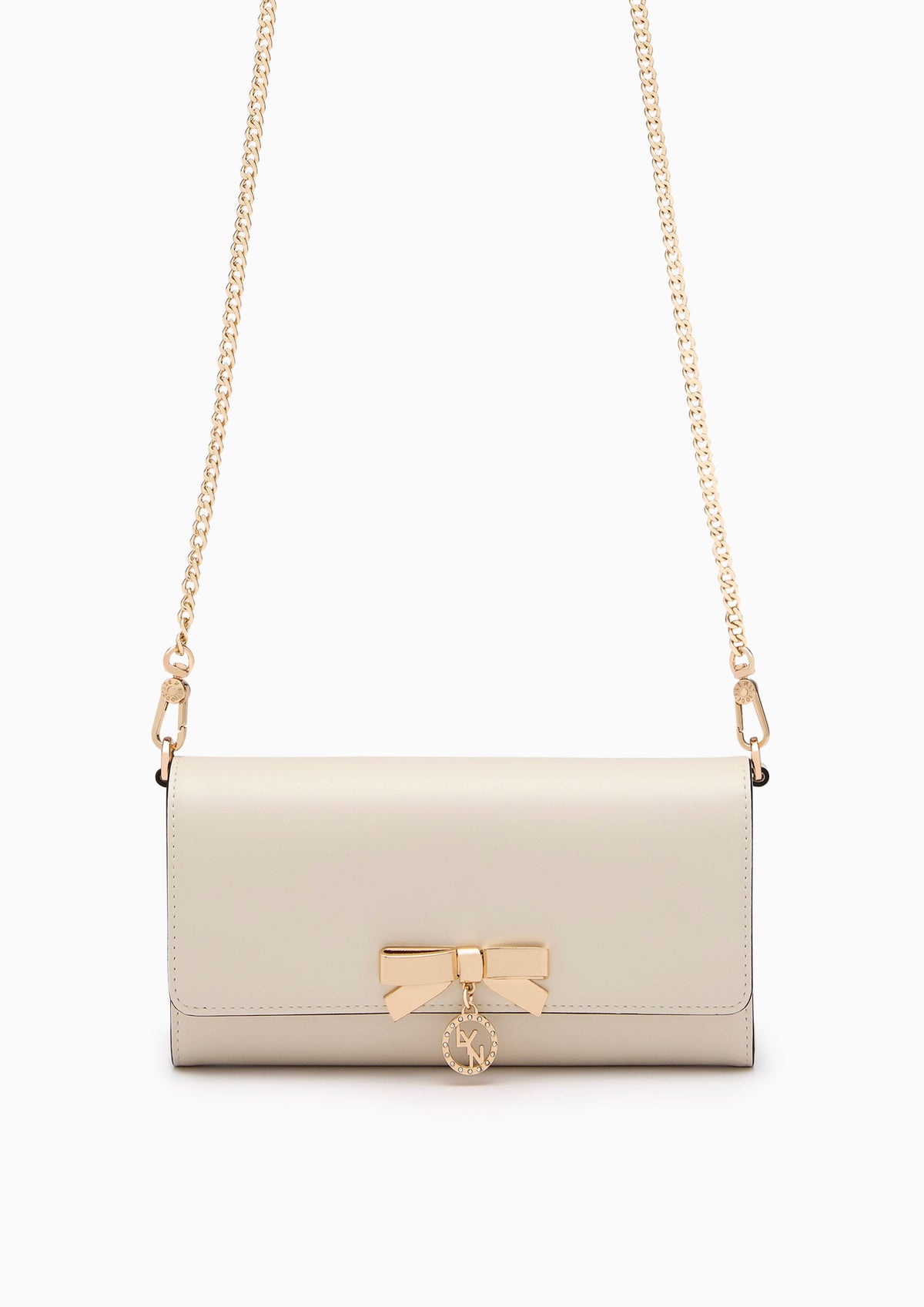 Brina Long  Wallet On Chain - Ivory