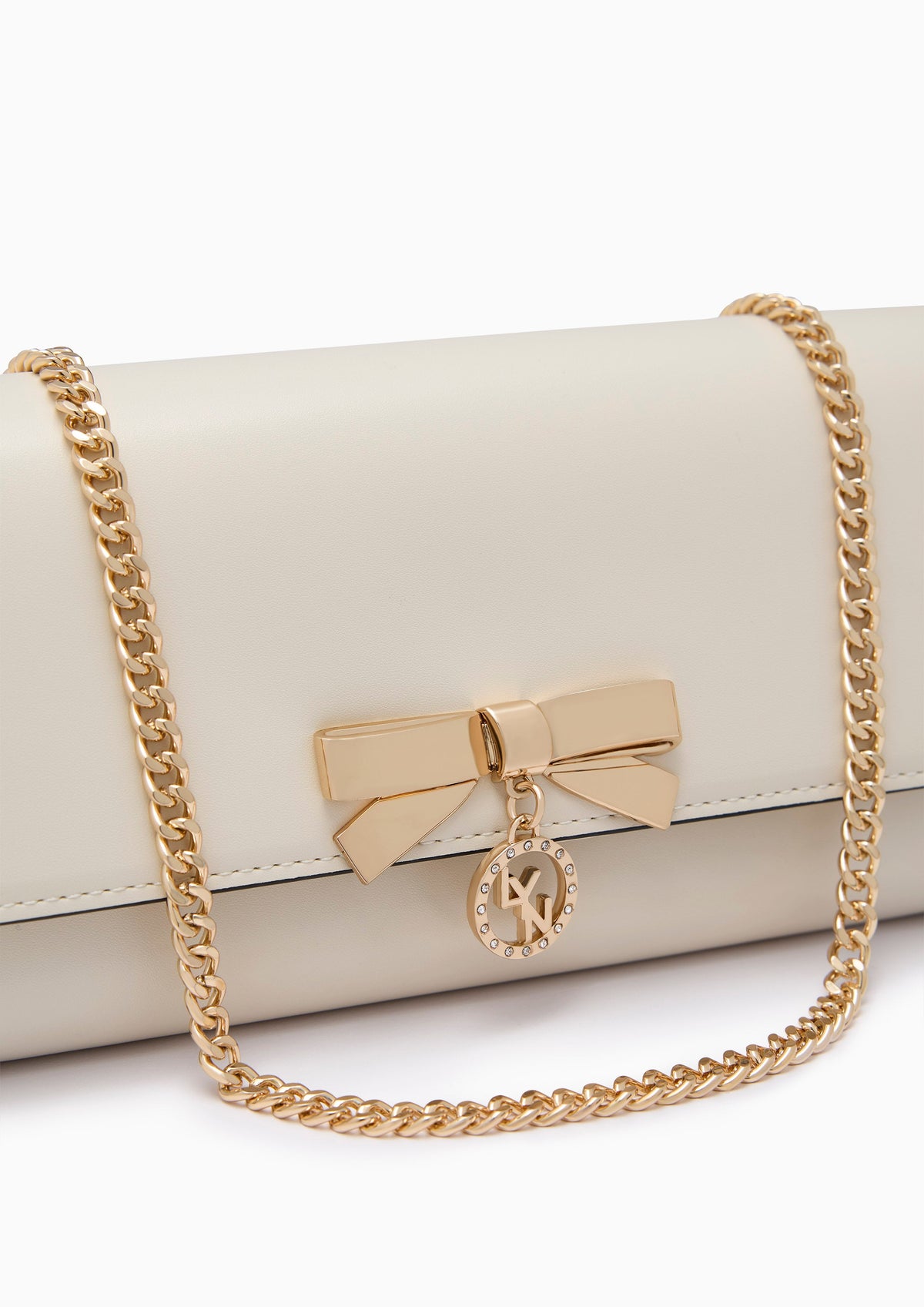 Brina Long  Wallet On Chain - Ivory