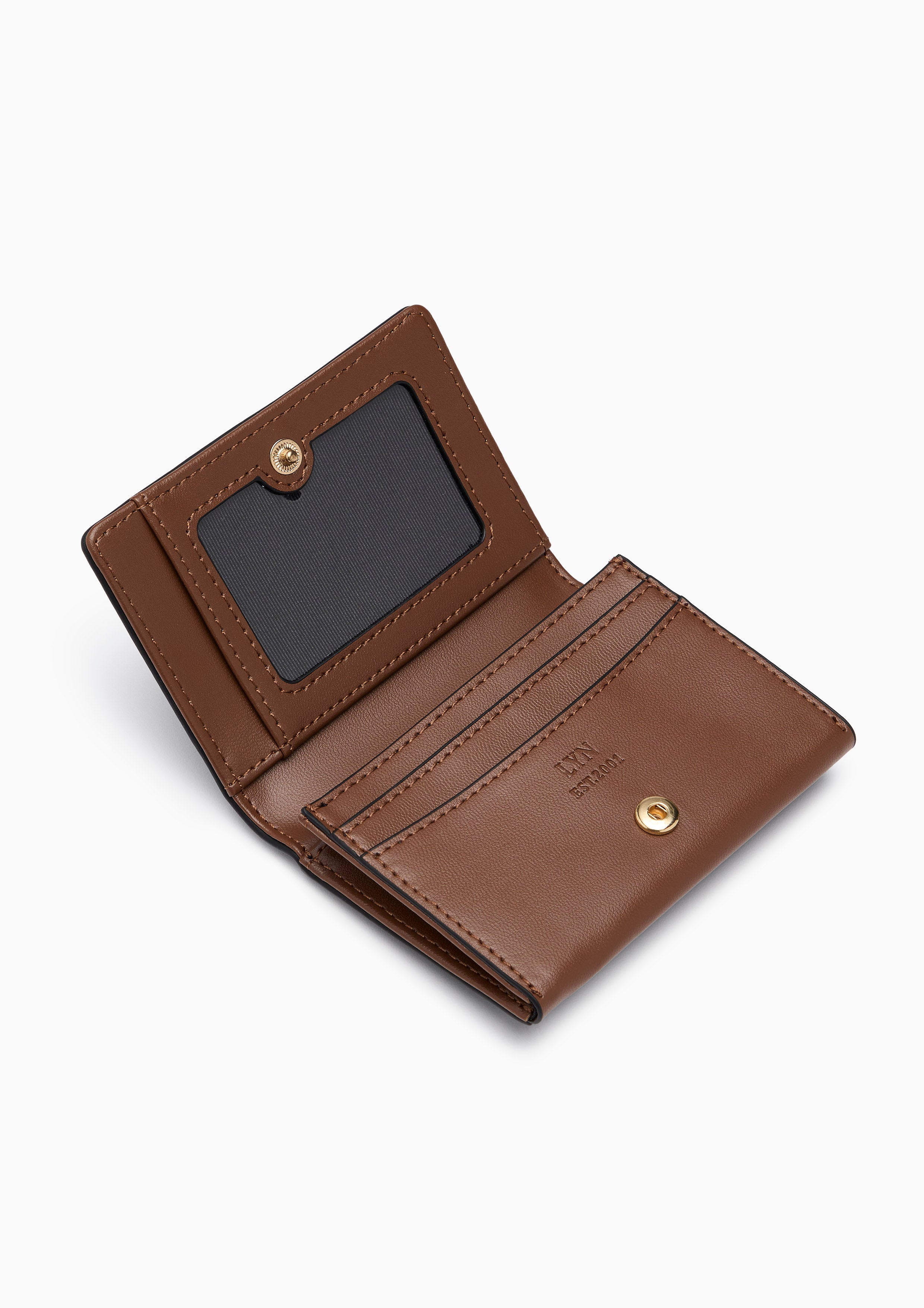 Re-Edit Lynna Card  Wallet - Black